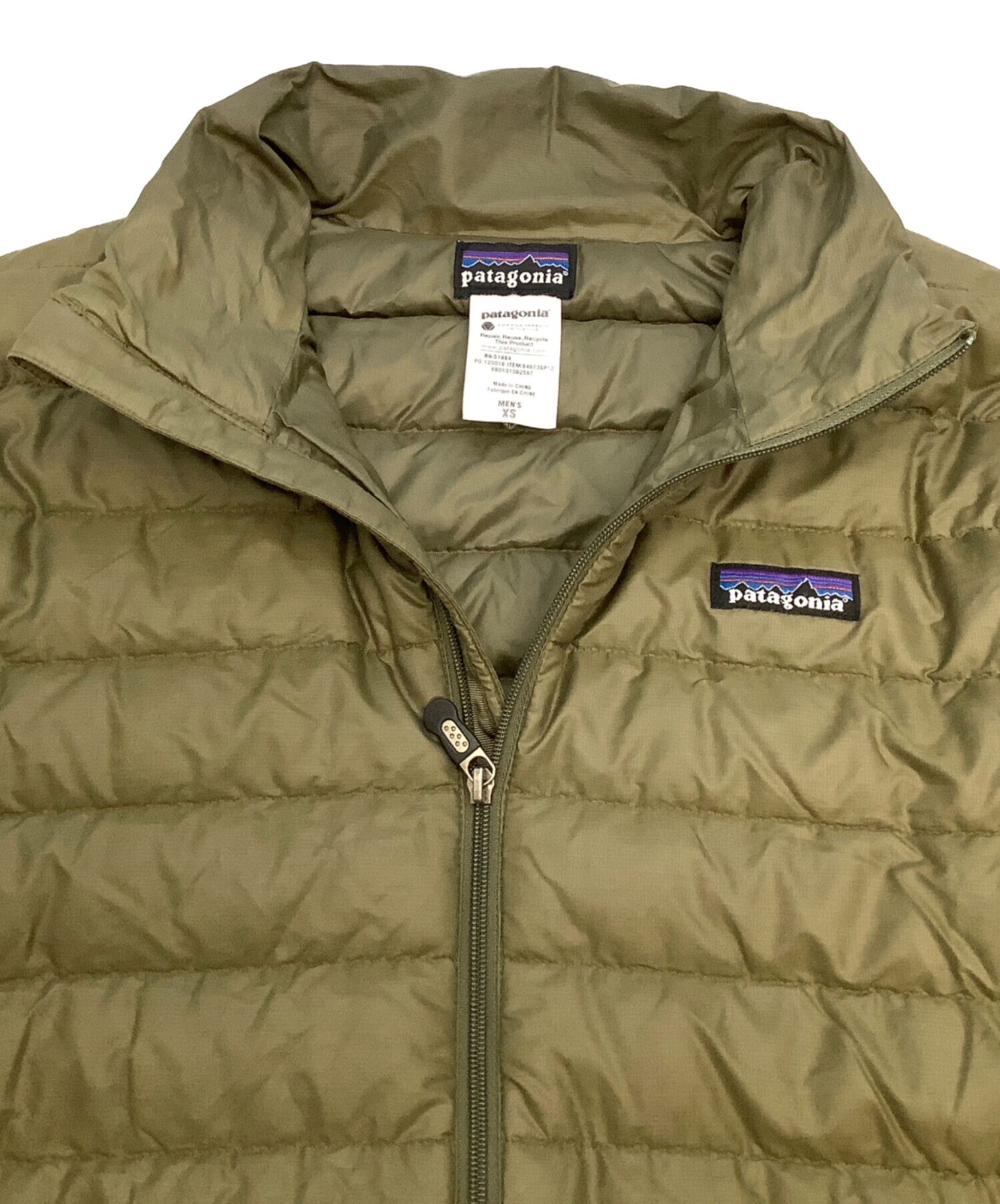中古・古着通販】Patagonia (パタゴニア) ダウンジャケット オリーブ