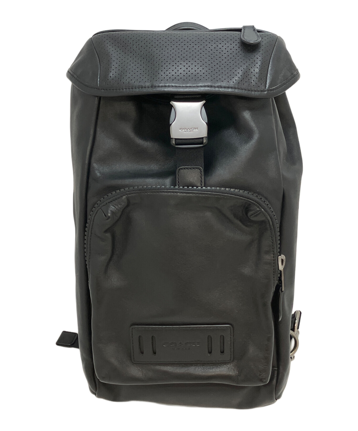 中古・古着通販】COACH (コーチ) ボディバッグ ブラック｜ブランド 