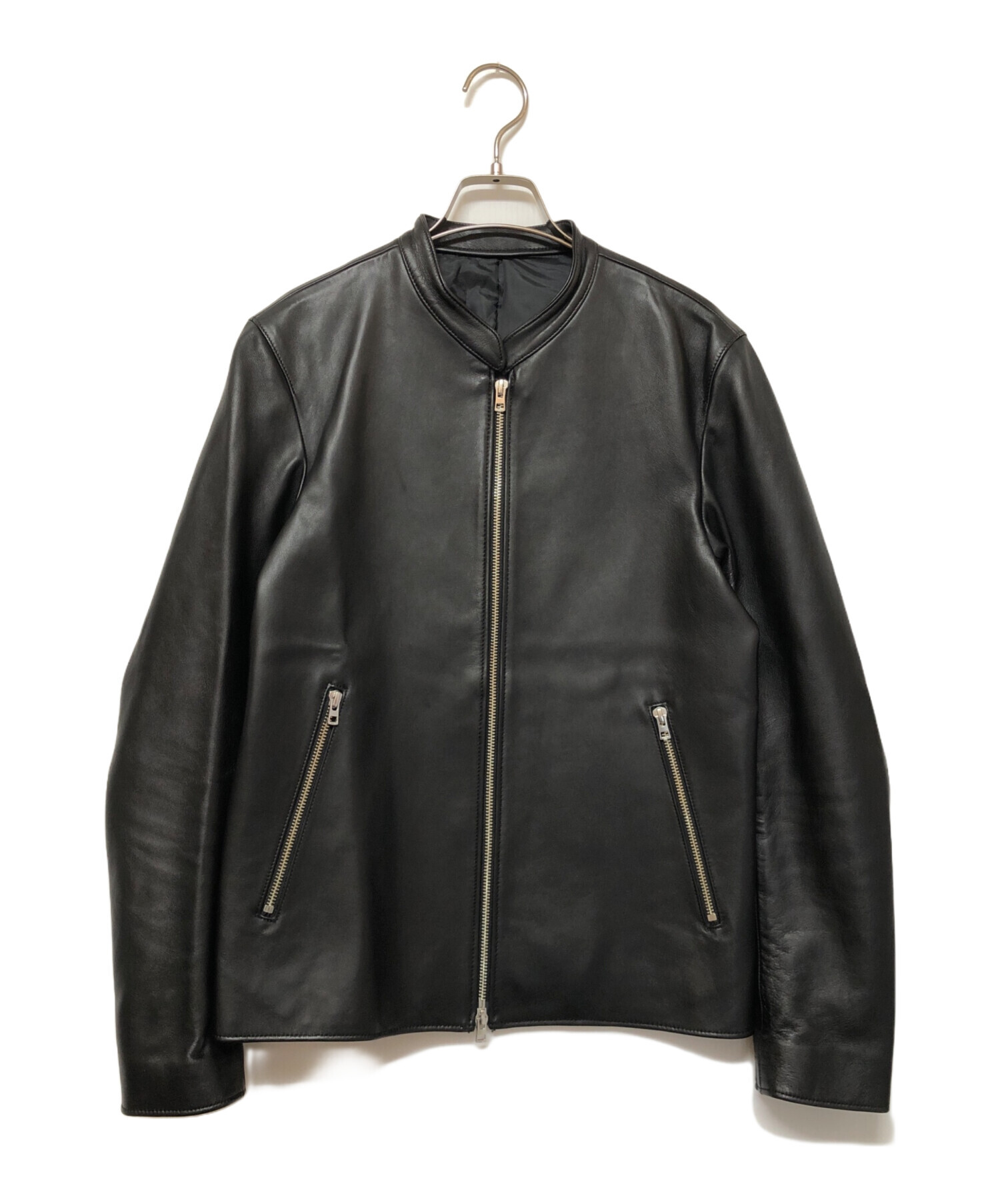 中古・古着通販】LIDnM (リドム) レザージャケット ブラック サイズ
