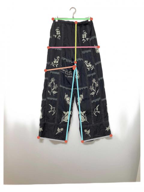 中古・古着通販】TODAYFUL (トゥデイフル) イージーパンツ ブラック