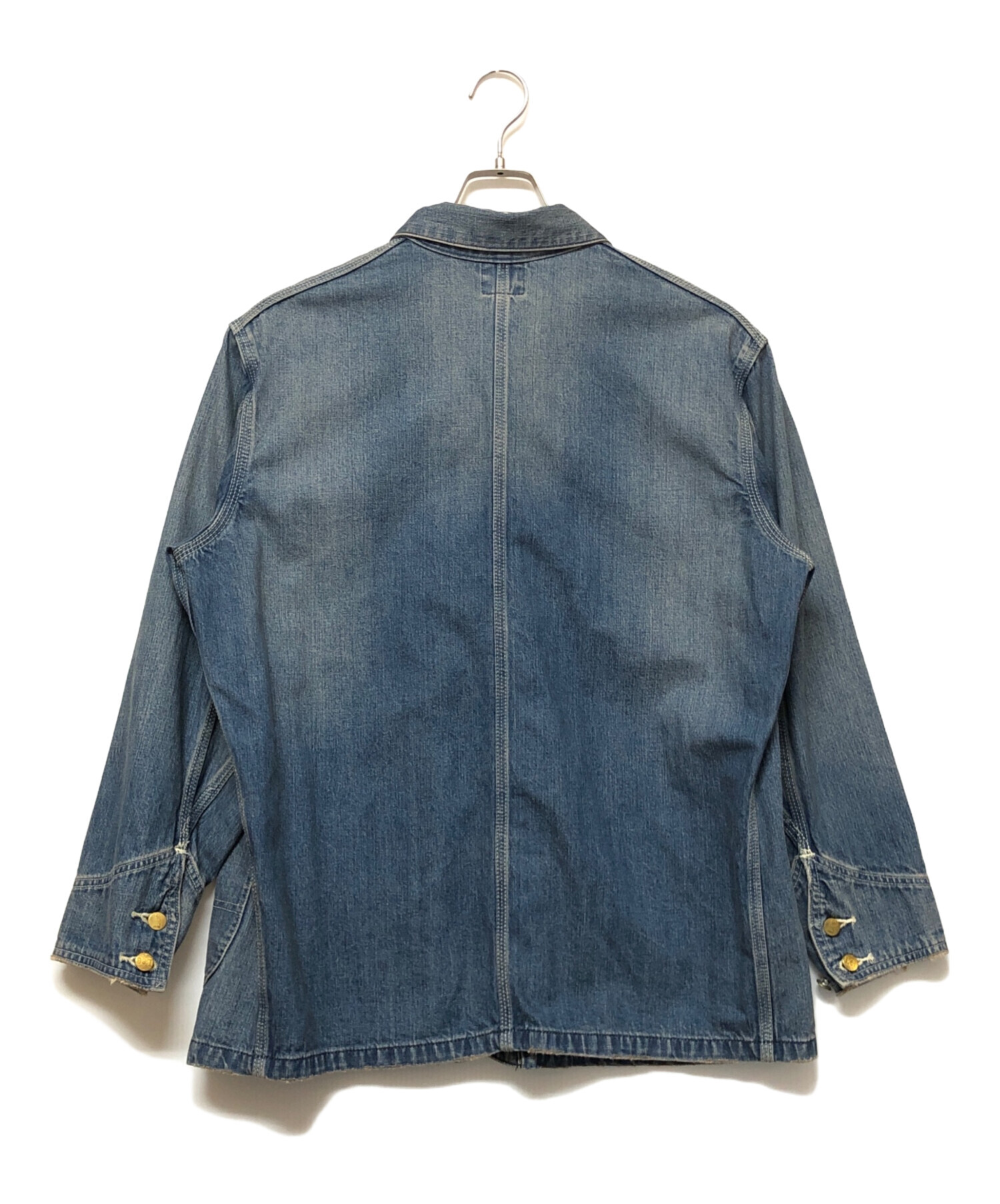 中古・古着通販】LEE (リー) カバーオール インディゴ サイズ:Free