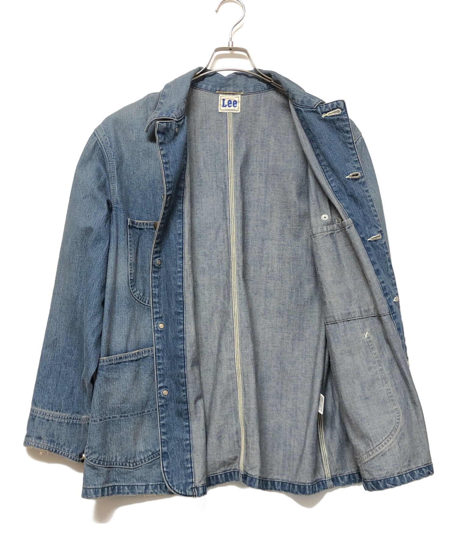 中古・古着通販】LEE (リー) カバーオール インディゴ サイズ:Free