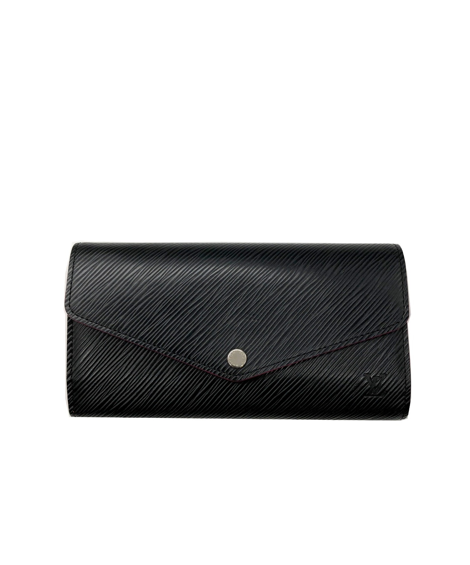 中古・古着通販】LOUIS VUITTON (ルイヴィトン) 長財布 ブラック 
