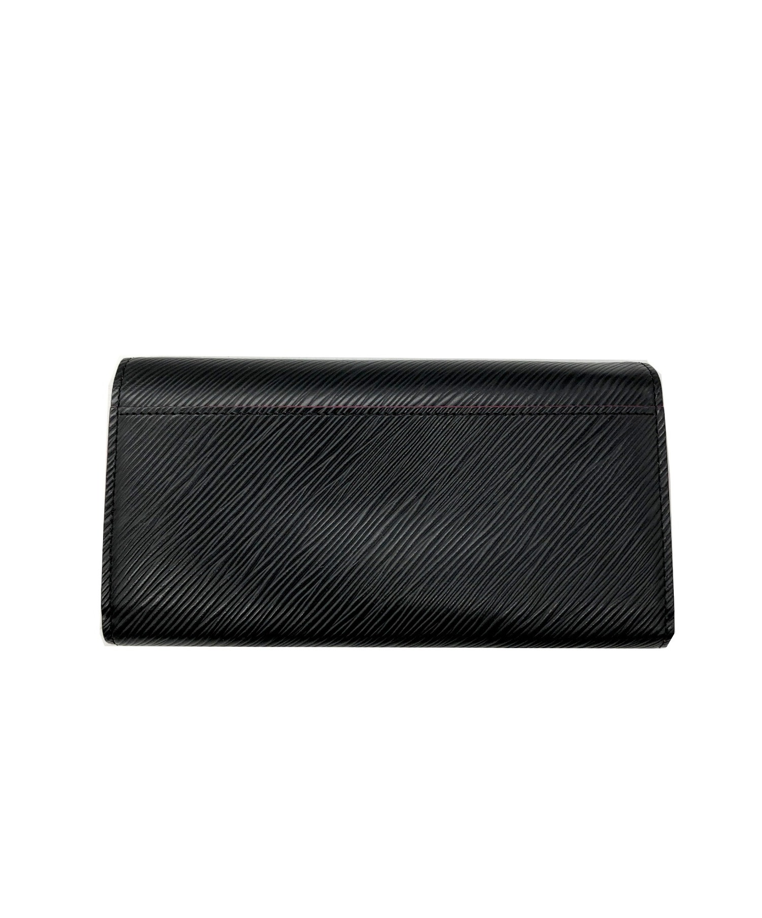 中古・古着通販】LOUIS VUITTON (ルイヴィトン) 長財布 ブラック 