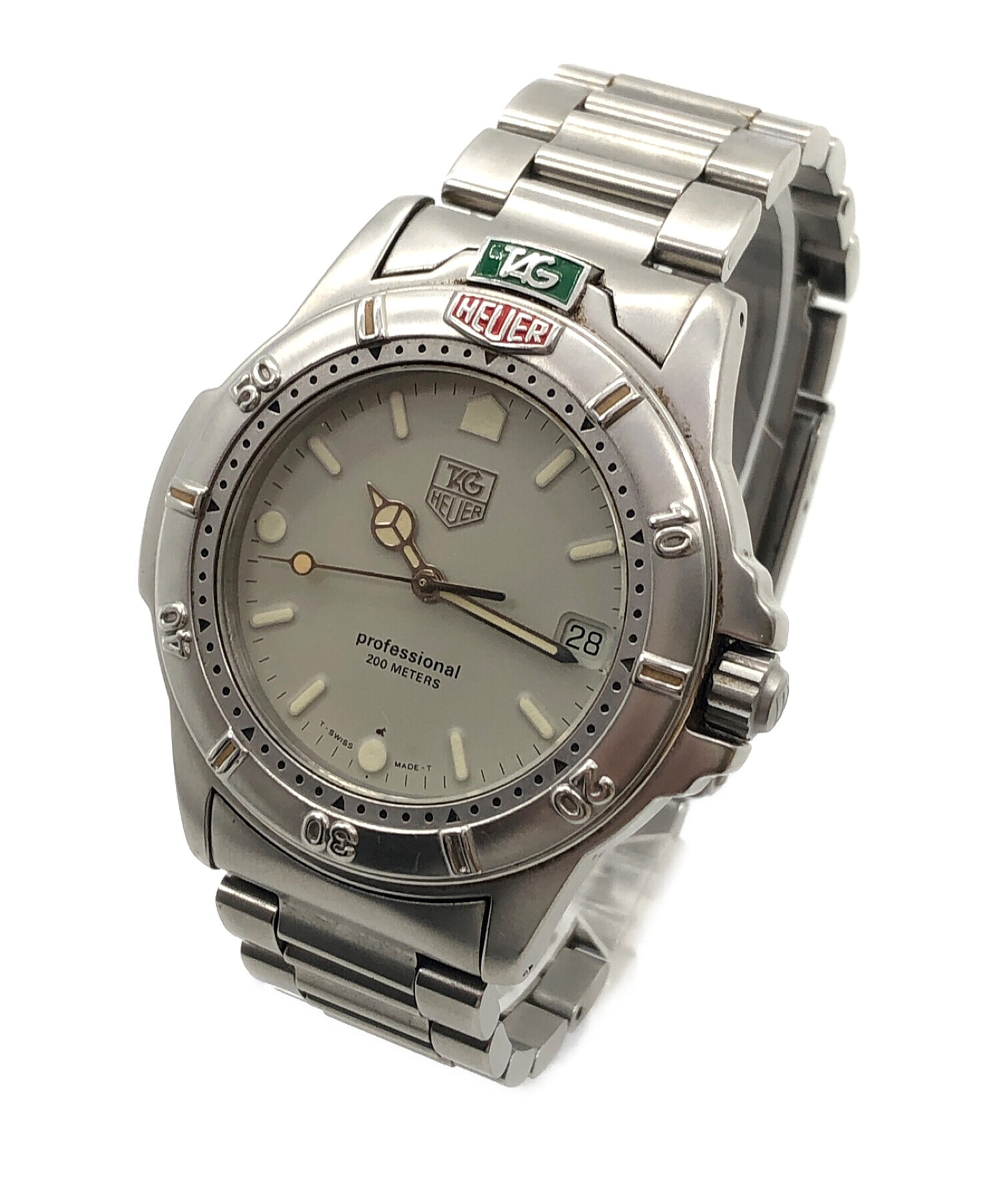 中古・古着通販】TAG Heuer (タグホイヤー) 4000シリーズ ホワイト