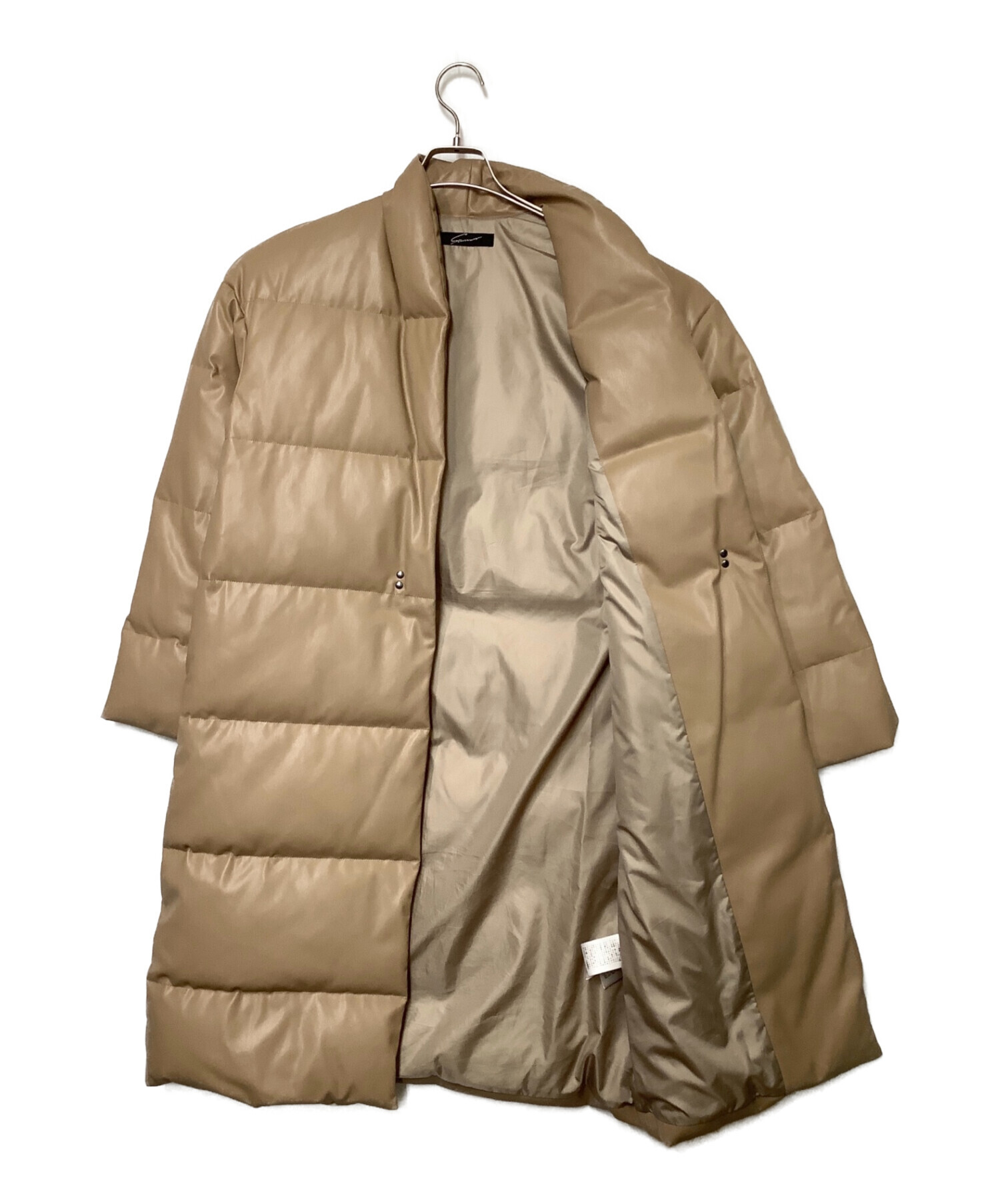 stunning lureフェイクレザーフーディコート1★美品 stunning lureフェイクレザーフーディコート1☆美品 A Stunning