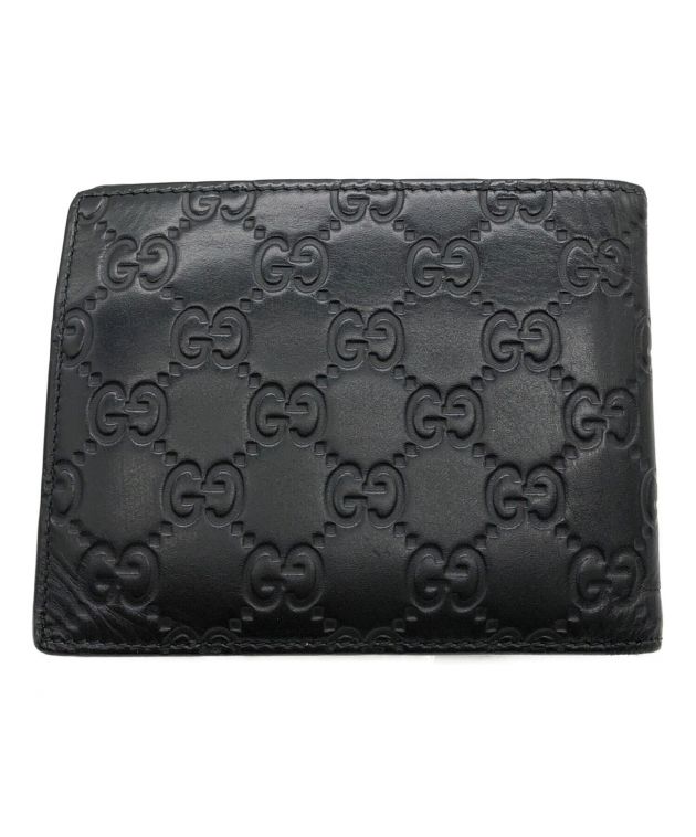 グッチ ブラック 二つ折り財布