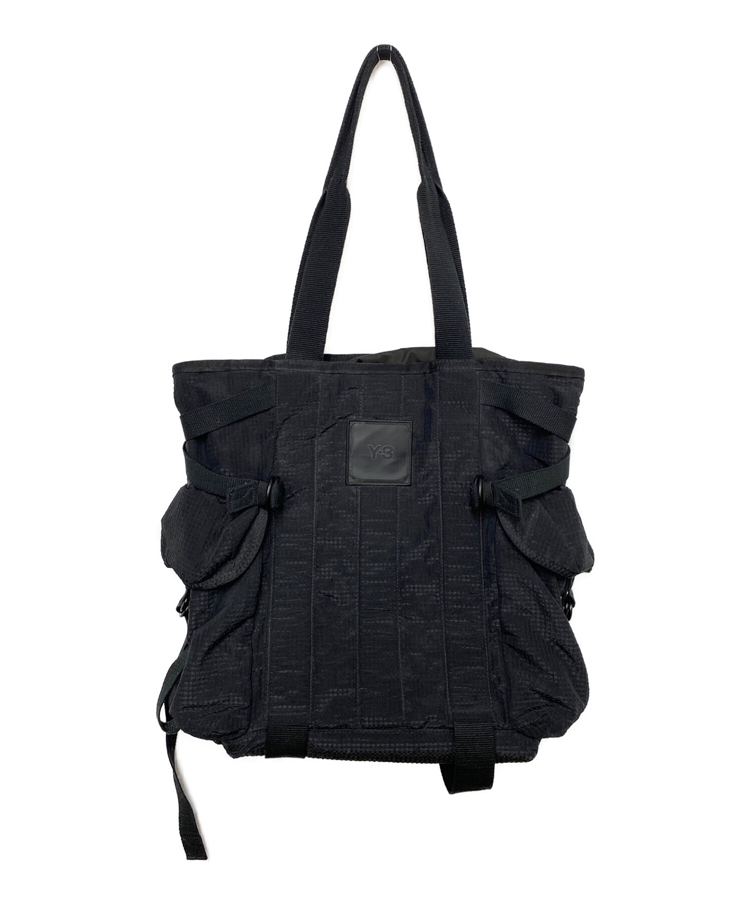 中古・古着通販】Y-3 (ワイスリー) トートバッグ ブラック 中古・古着通販】Y-3 (ワイスリー) トートバッグ ブラック