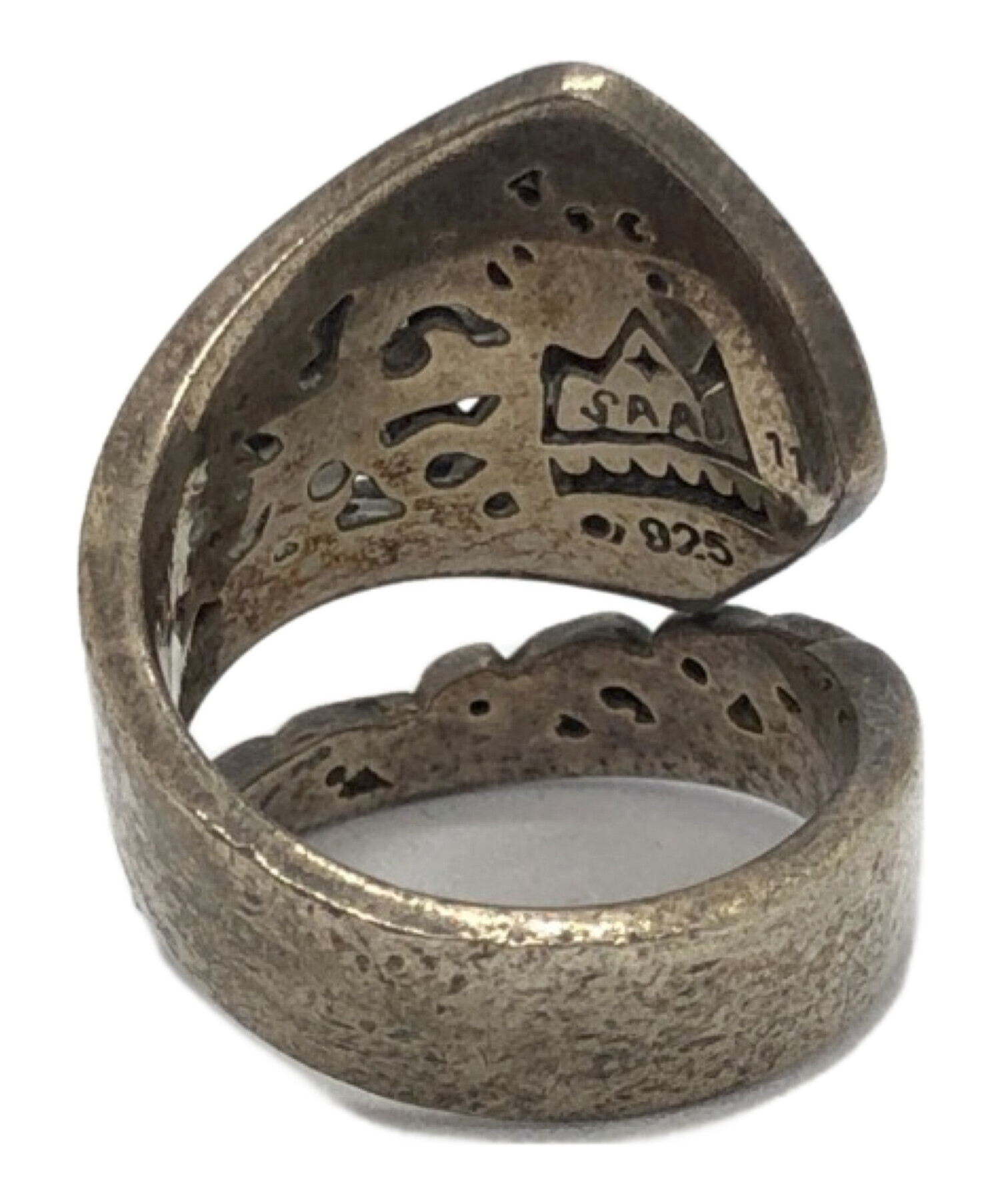 saad リング　シルバー925 SAAD サード 太陽神 シルバーリング SV925 Size 11号 福生店