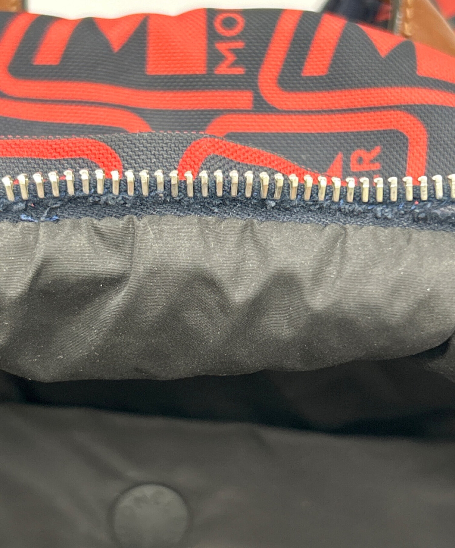 中古・古着通販】MONCLER (モンクレール) リュック レッド×ブラック