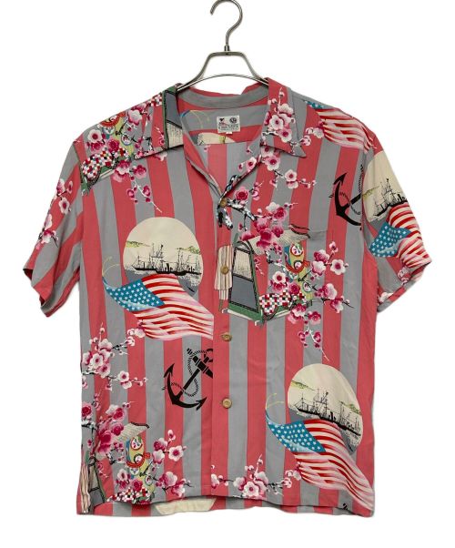 SUN SURF サンサーフ XL USED レーヨン100 アロハシャツ 中古・古着通販】Sun Surf (サンサーフ) アロハシャツ ピンク