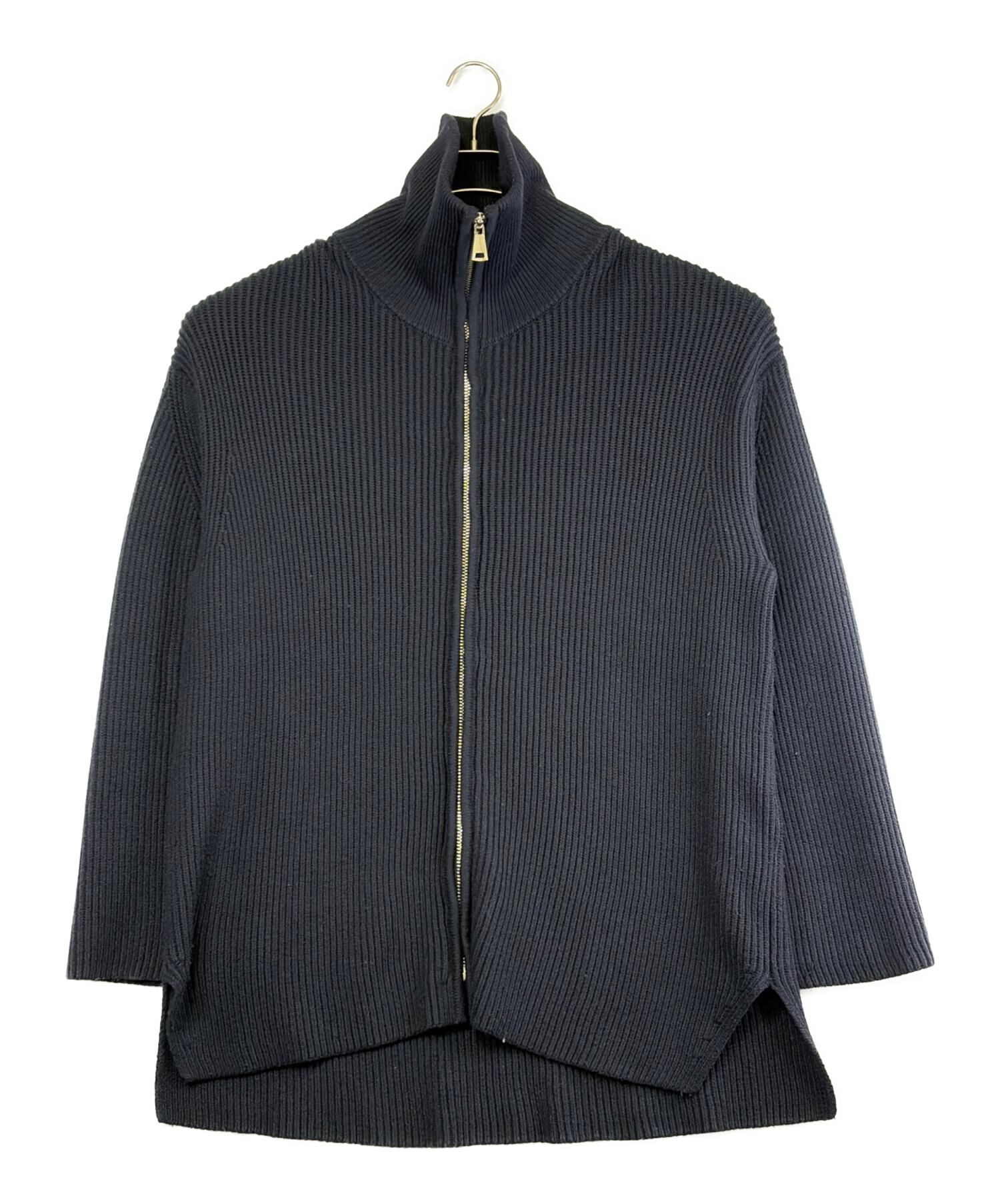 さら　ソイネショップ 中古・古着通販】ZARA (ザラ) ドライバーズニット ネイビー サイズ