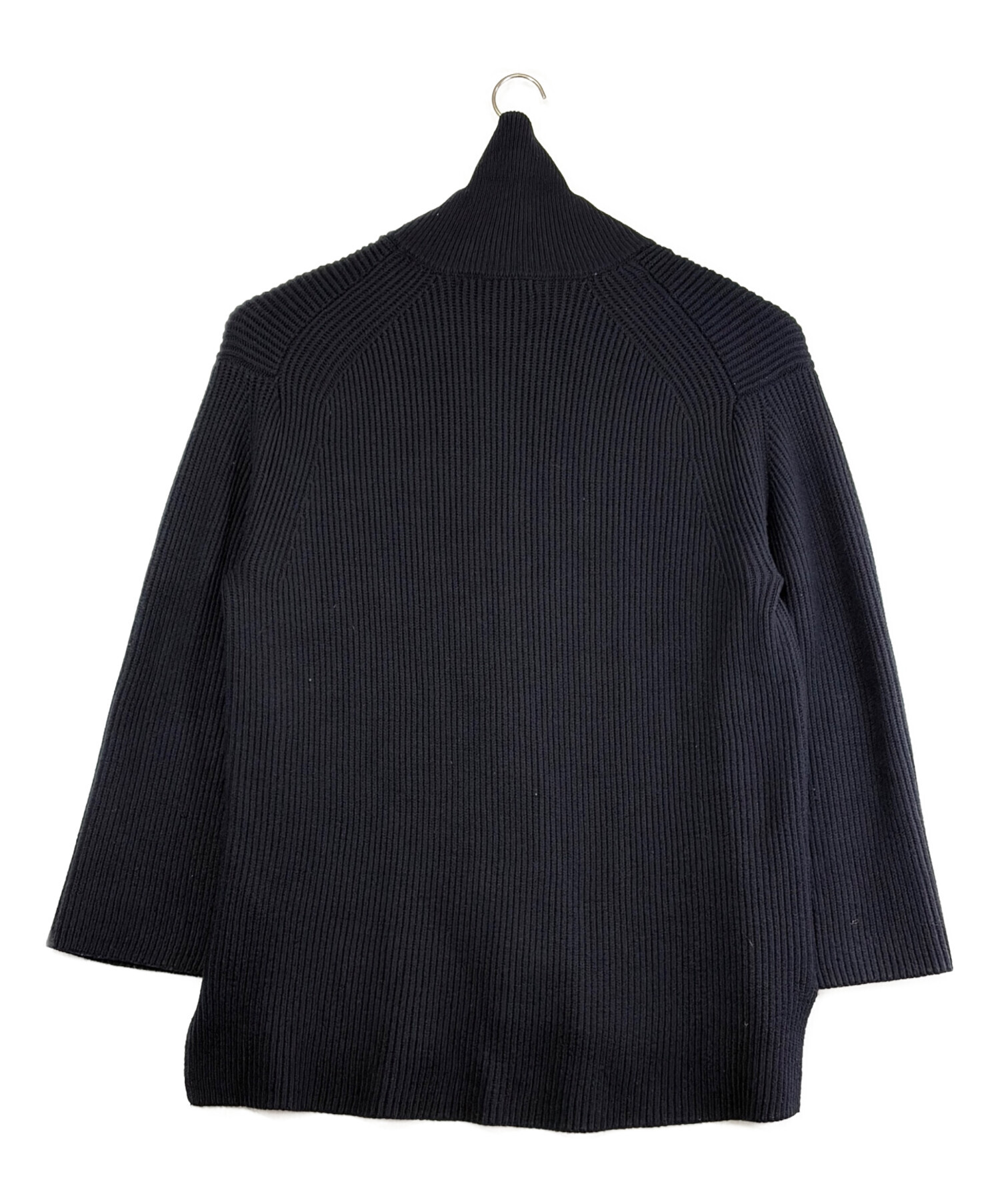中古・古着通販】ZARA (ザラ) ドライバーズニット ネイビー サイズ