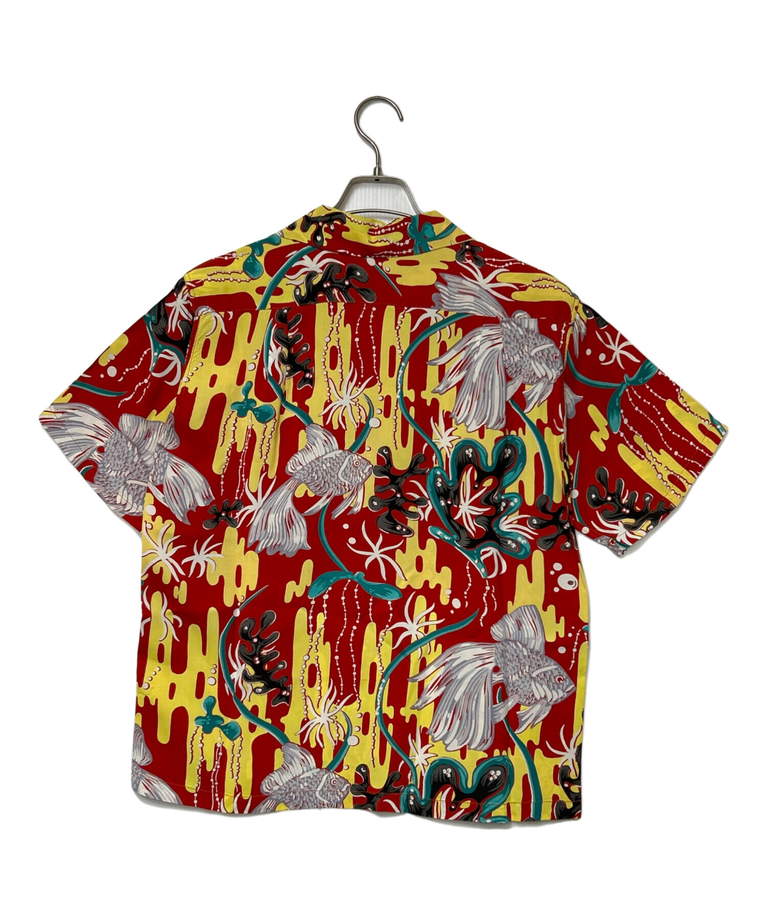 中古・古着通販】Sun Surf (サンサーフ) アロハシャツ レッド サイズ