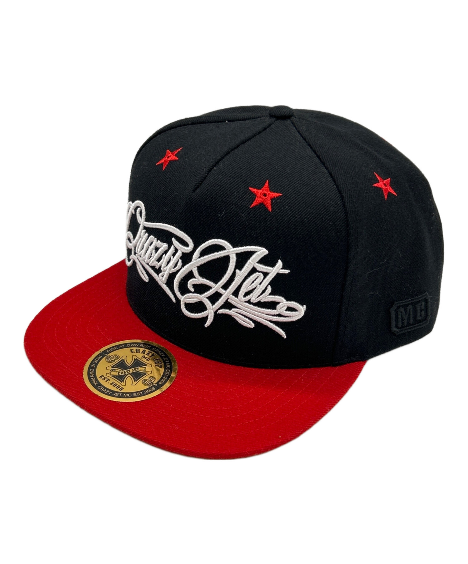 CRAZY JET 黒 キャップ 中古・古着通販】CRAZY JET (クレイジージェット) キャップ ブラック