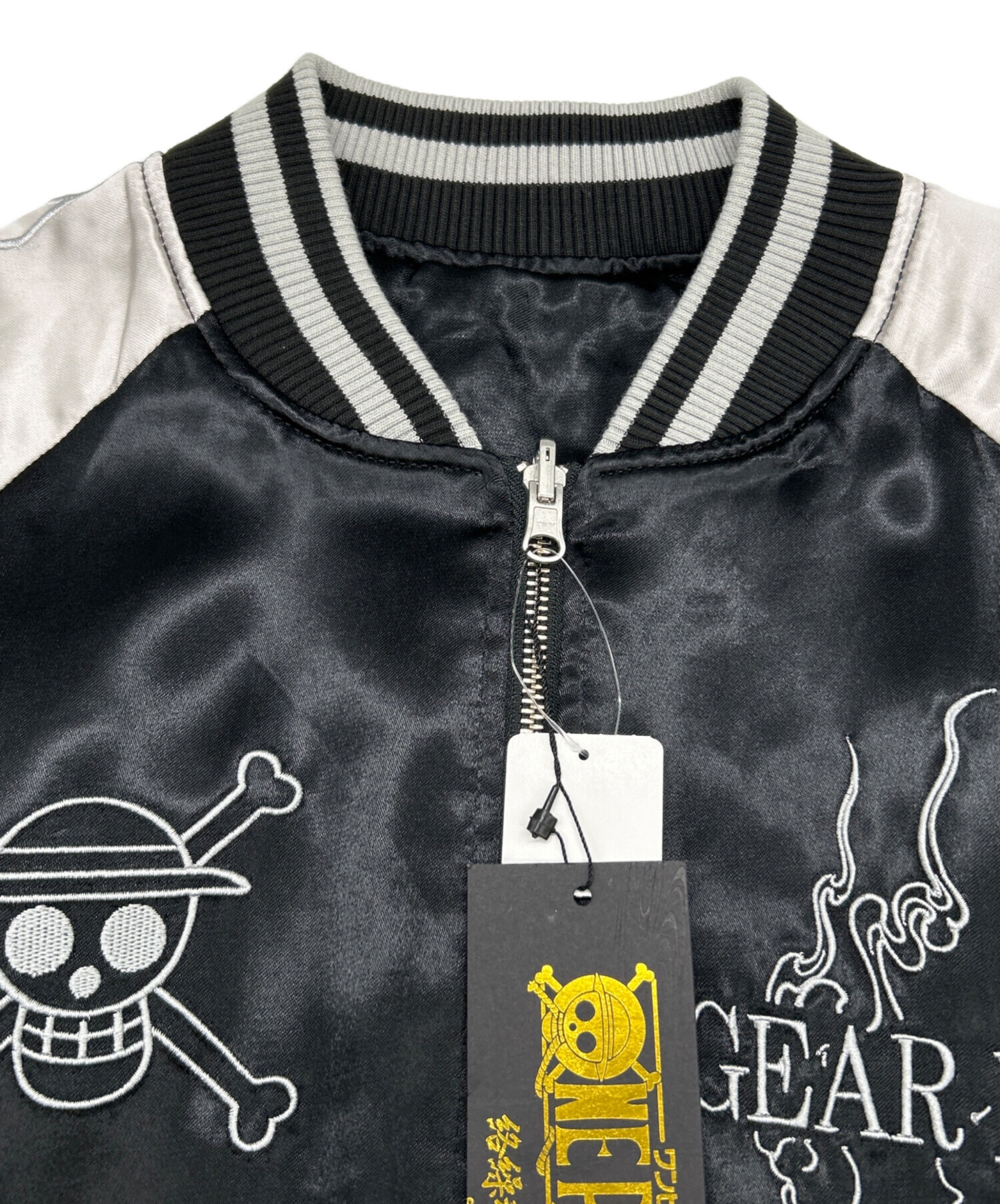 ワンピース ルフィ ギア フィフス スカジャン 絡繰魂 刺繍 太陽の神 覚醒 絡繰魂×ワンピース ルフィ5th 太陽の神 スカジャン