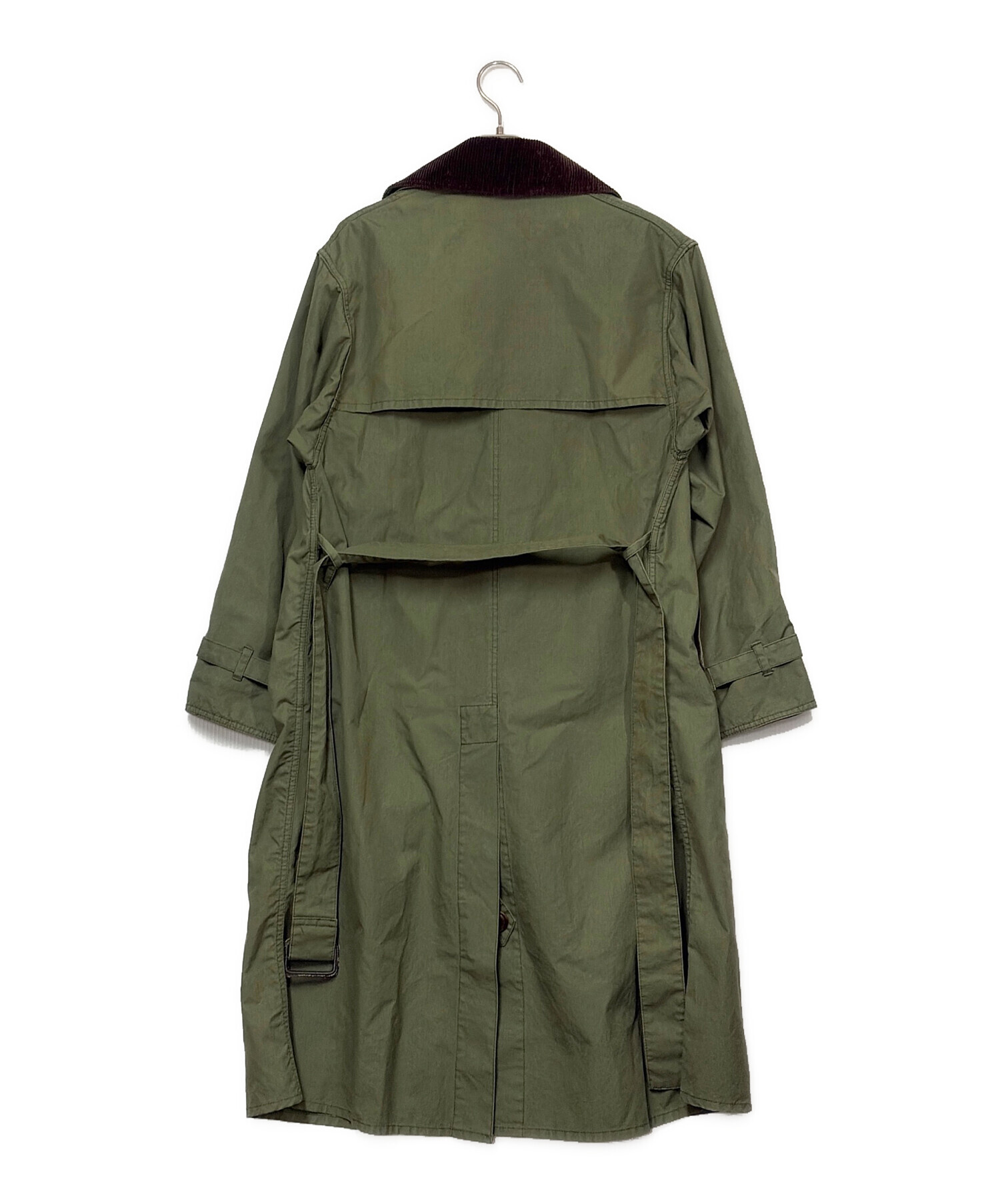 中古・古着通販】Barbour (バブアー) トレンチコート グリーン サイズ