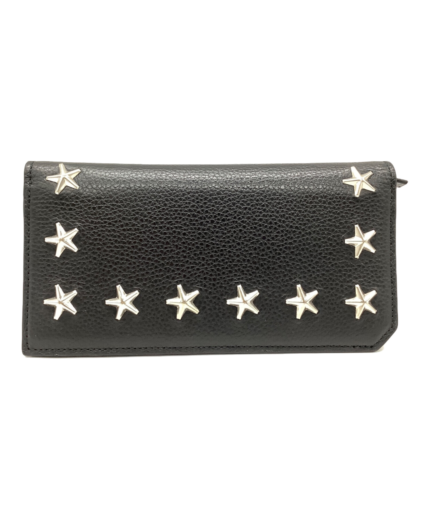 中古・古着通販】JIMMY CHOO (ジミーチュウ) スタッズウォレット 