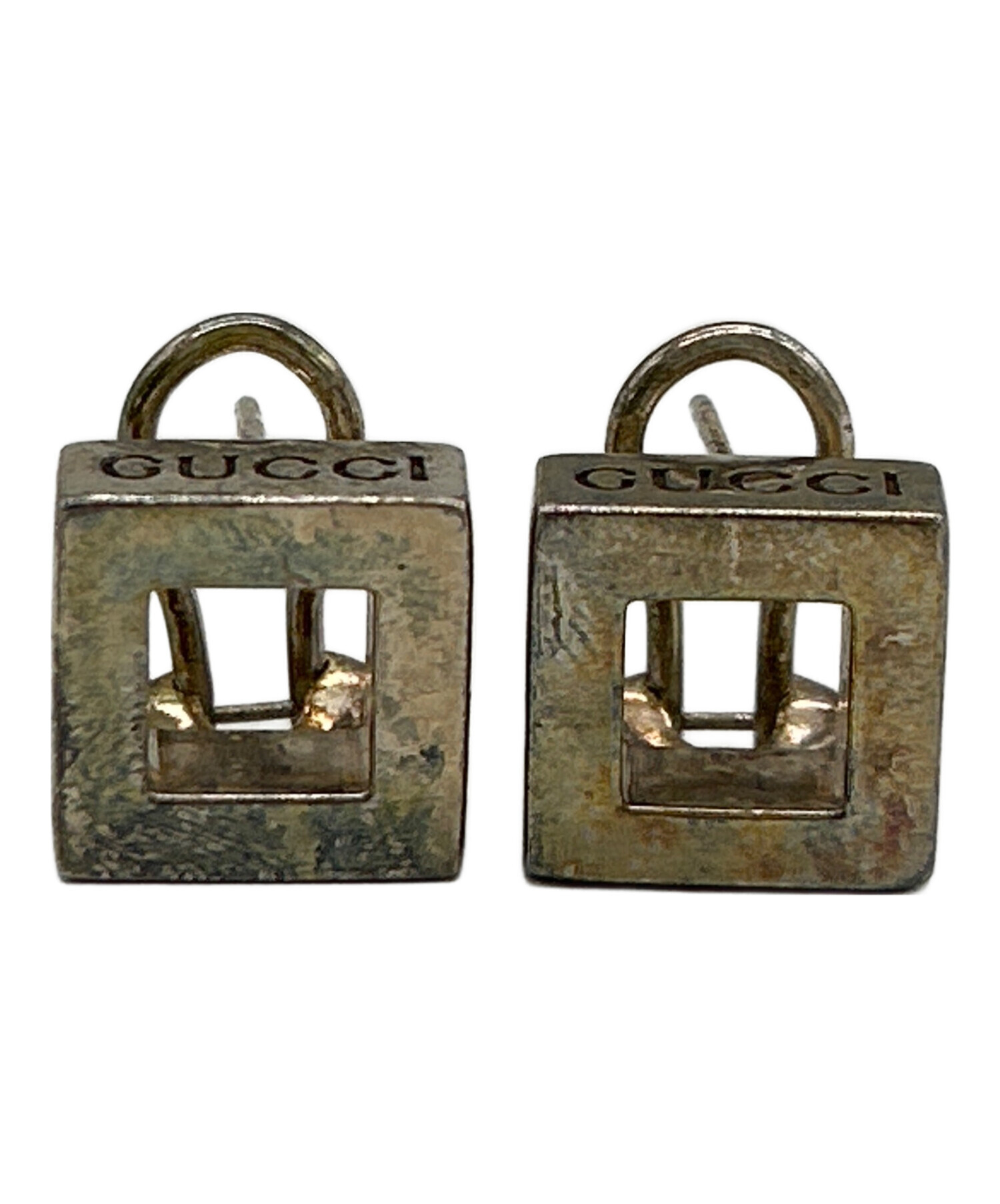 中古・古着通販】GUCCI (グッチ) ピアス シルバー｜ブランド・古着通販