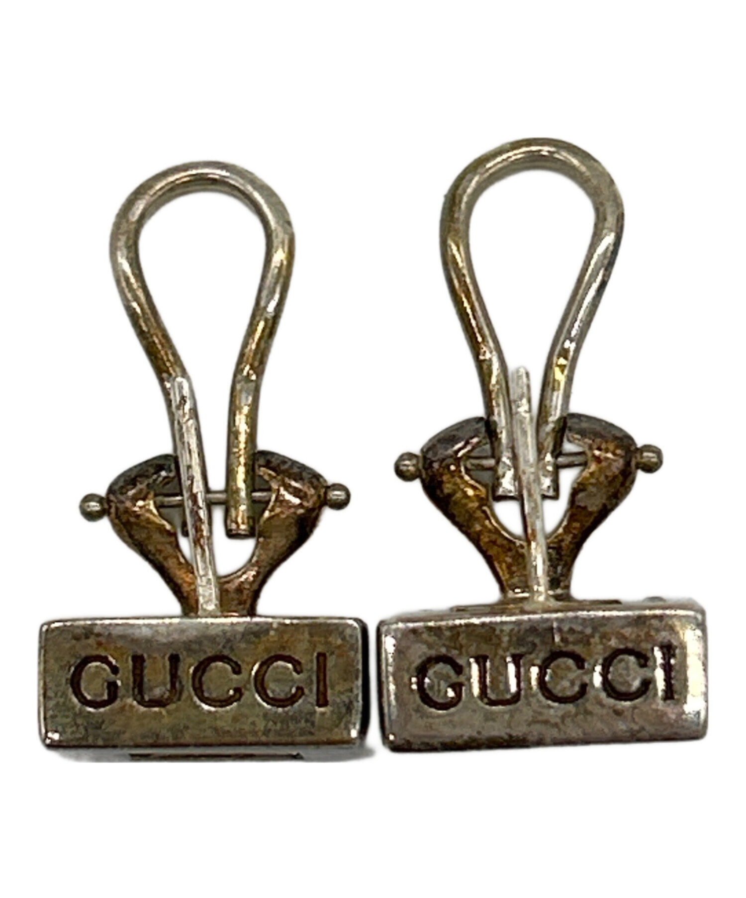 中古・古着通販】GUCCI (グッチ) ピアス シルバー｜ブランド・古着通販