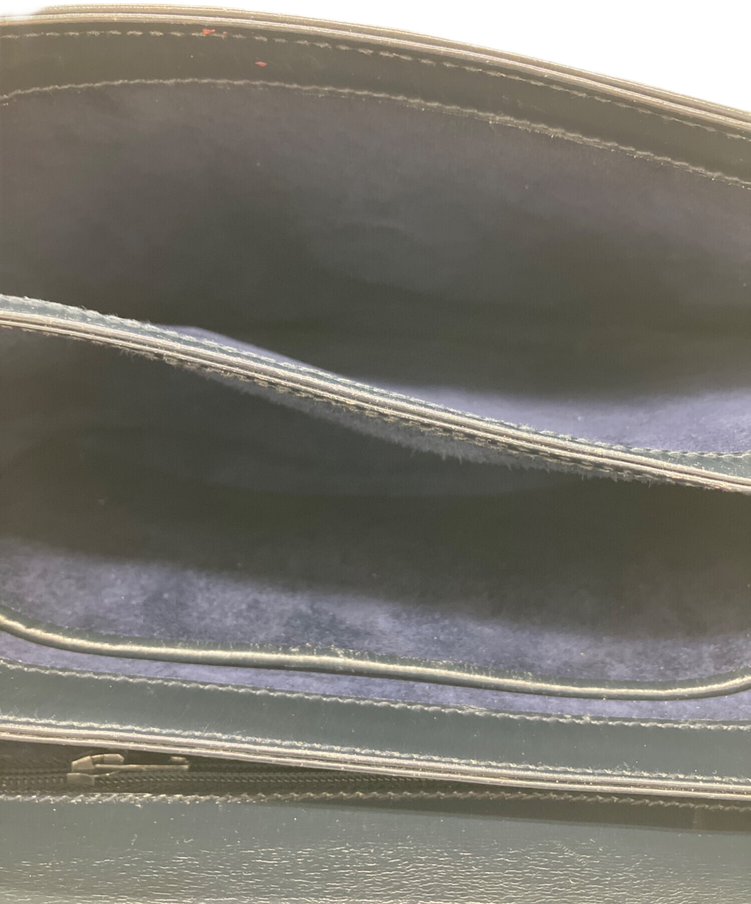 本物 グッチ GUCCI チェーン ショルダーバッグ レザー ネイビー バッグ 中古 中古・古着通販】GUCCI (グッチ) レザーショルダーバッグ ネイビー