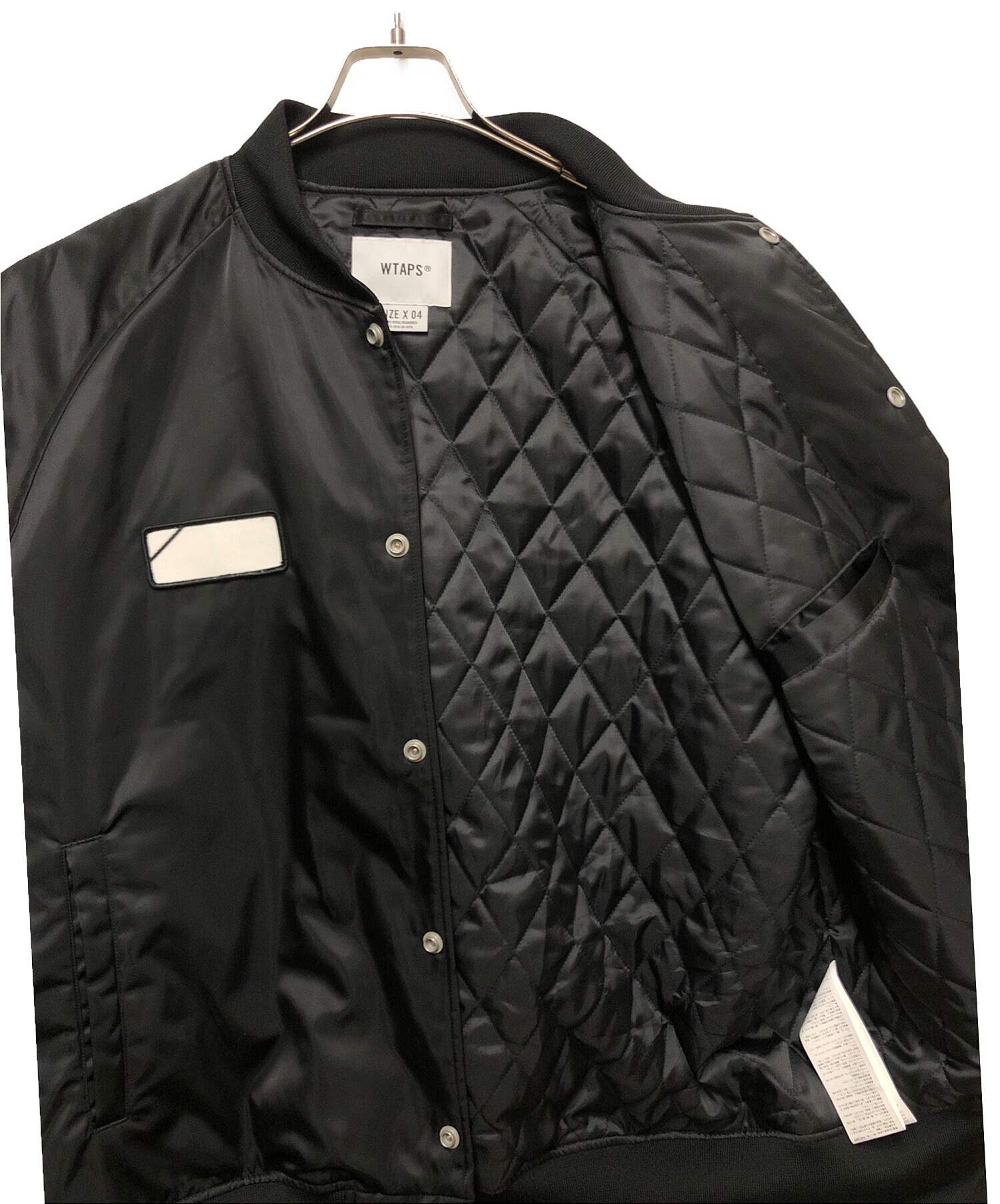 中古・古着通販】WTAPS (ダブルタップス) ジャケット ブラック サイズ 