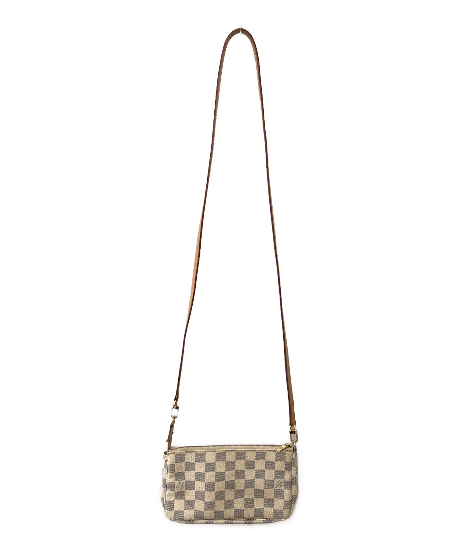 Louis Vuitton アイボリー ショルダーバッグ ルイ・ヴィトン LOUIS 