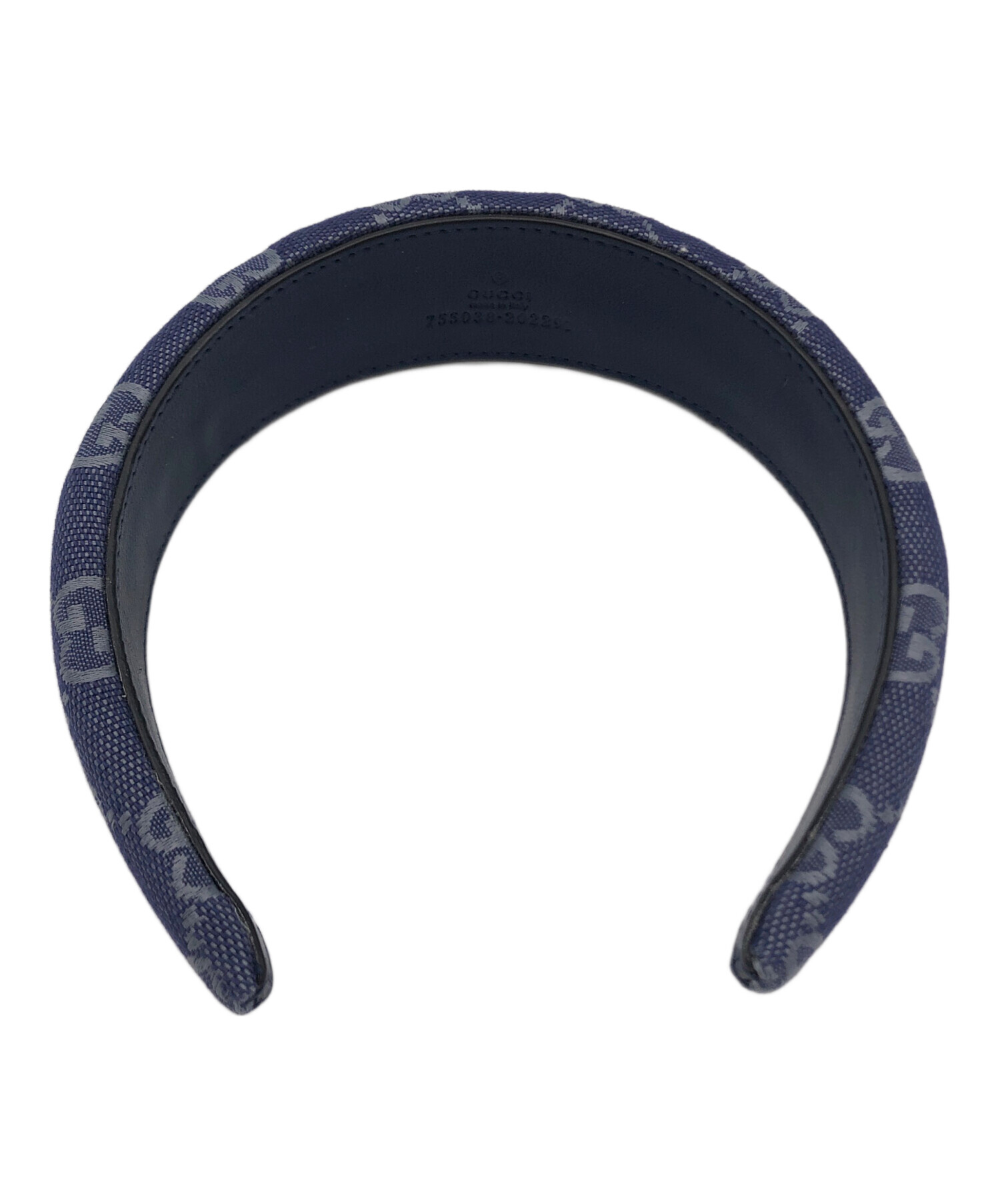 中古・古着通販】GUCCI (グッチ) カチューシャ ネイビー｜ブランド