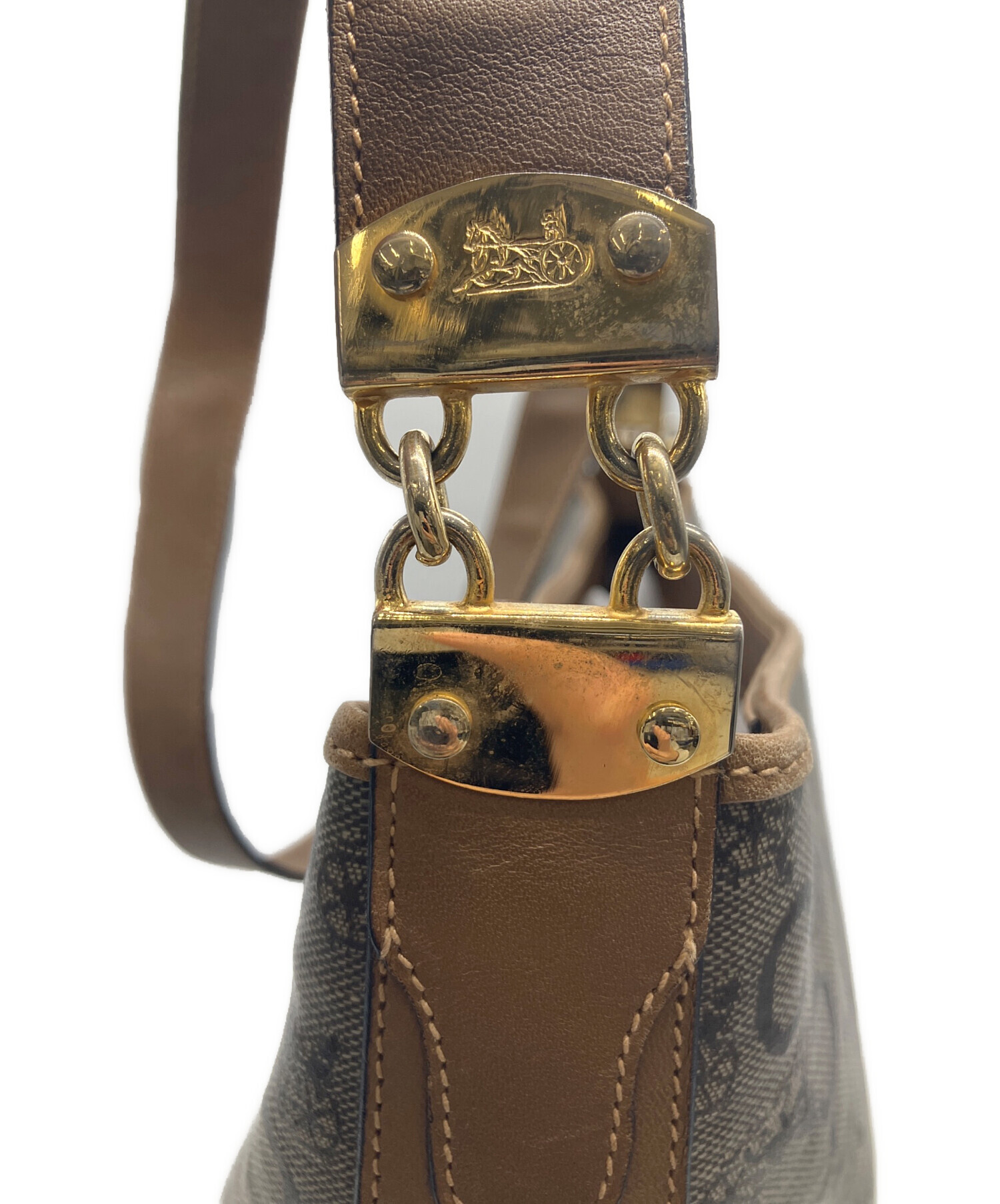 デパコス 中古品 まとめ売り 中古・古着通販】CELINE (セリーヌ) マカダム ショルダーバッグ