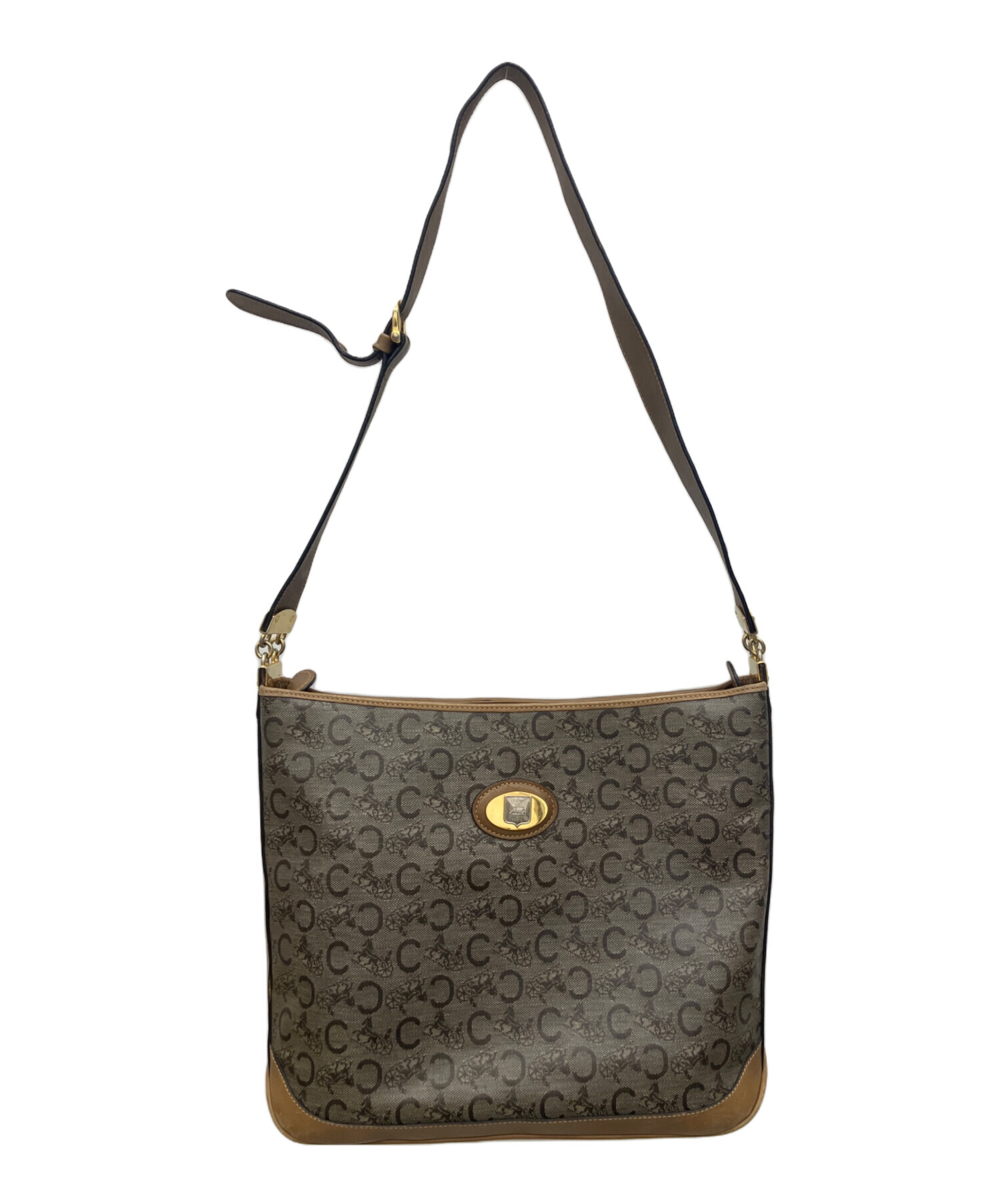 中古・古着通販】CELINE (セリーヌ) マカダム ショルダーバッグ