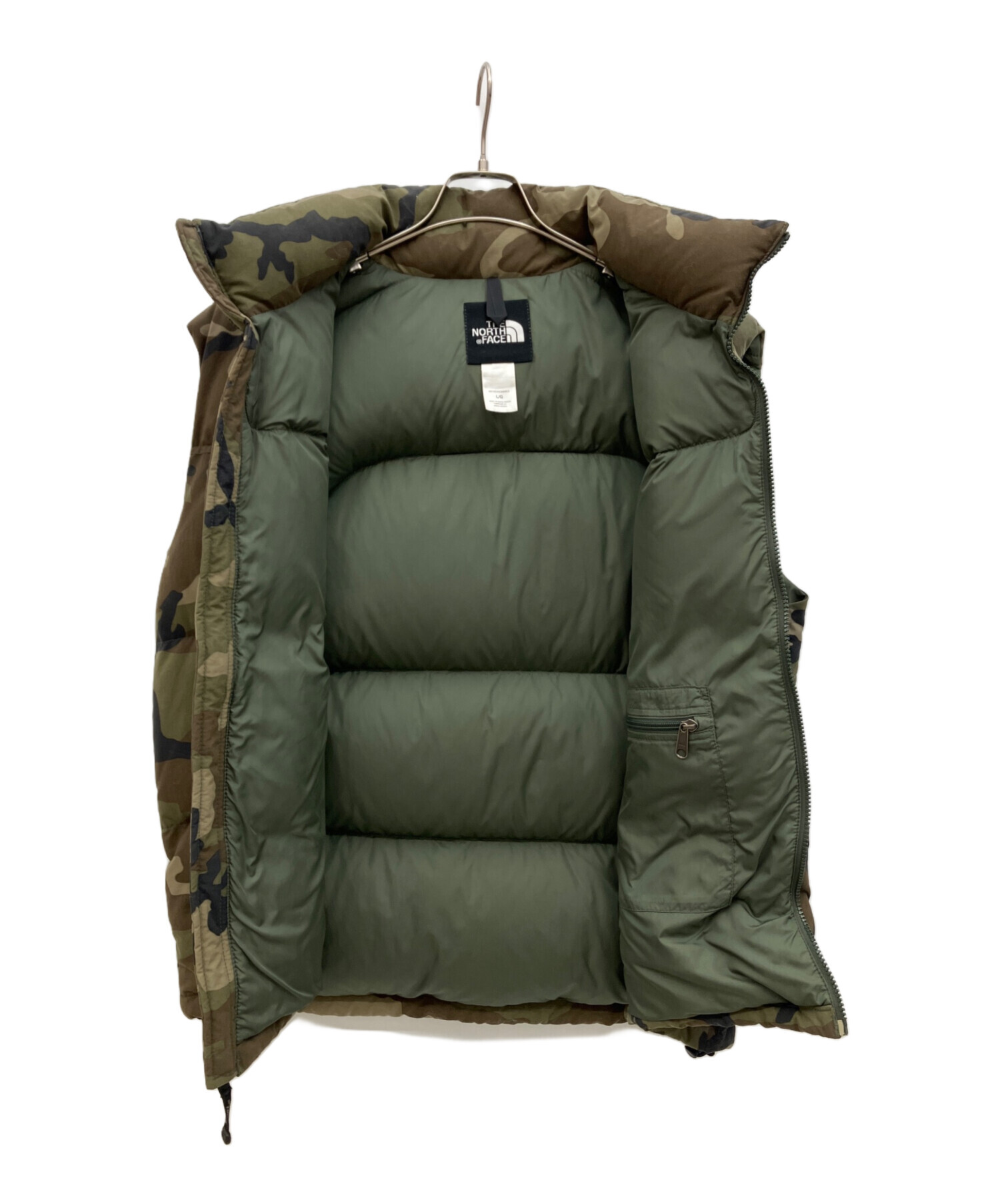 (中古品)ノースフェイス　ヌプシベスト Mサイズ 中古・古着通販】THE NORTH FACE (ザ ノース フェイス) ヌプシダウン