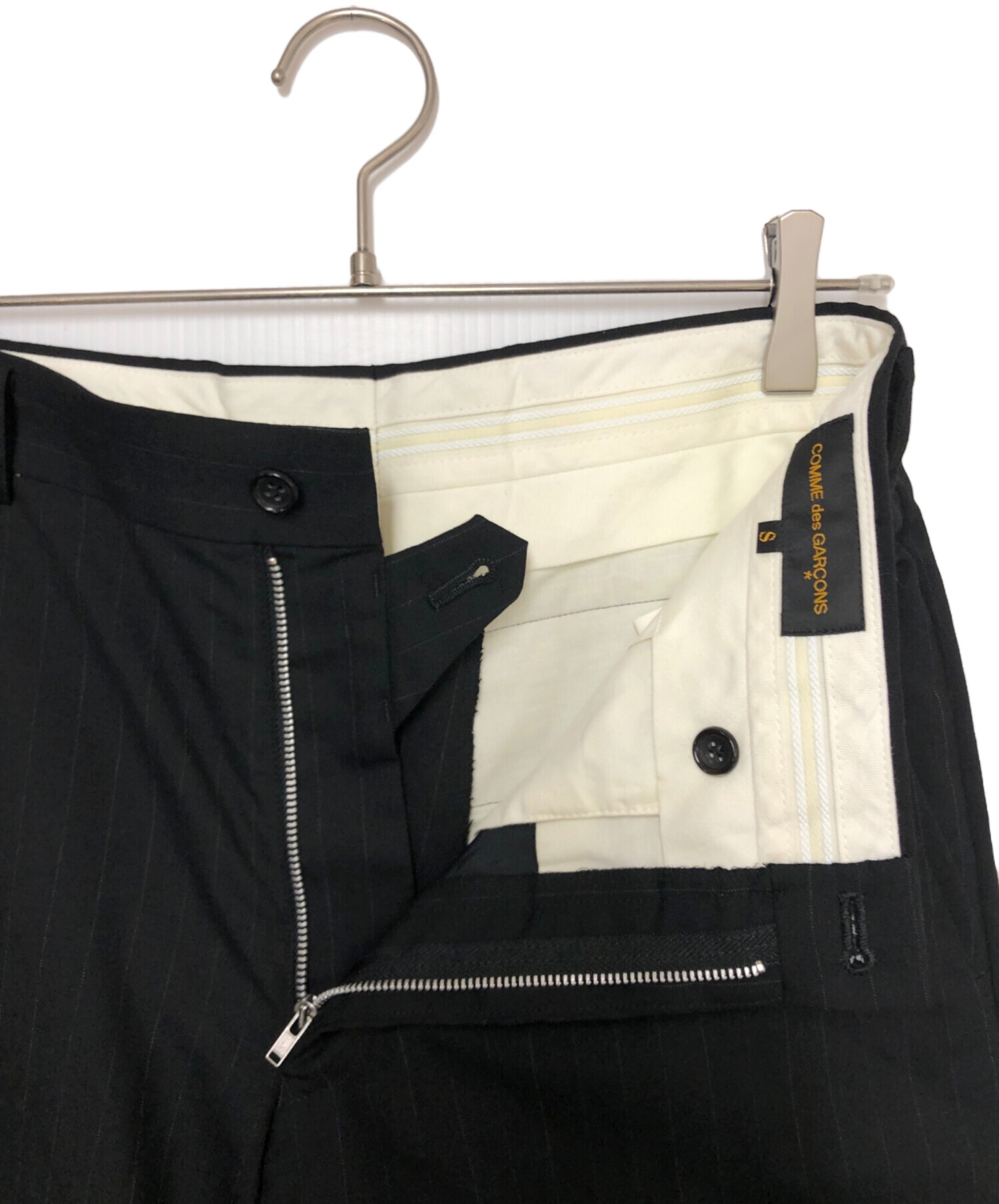 10SS COMME des GARÇONSストライプショートパンツS
