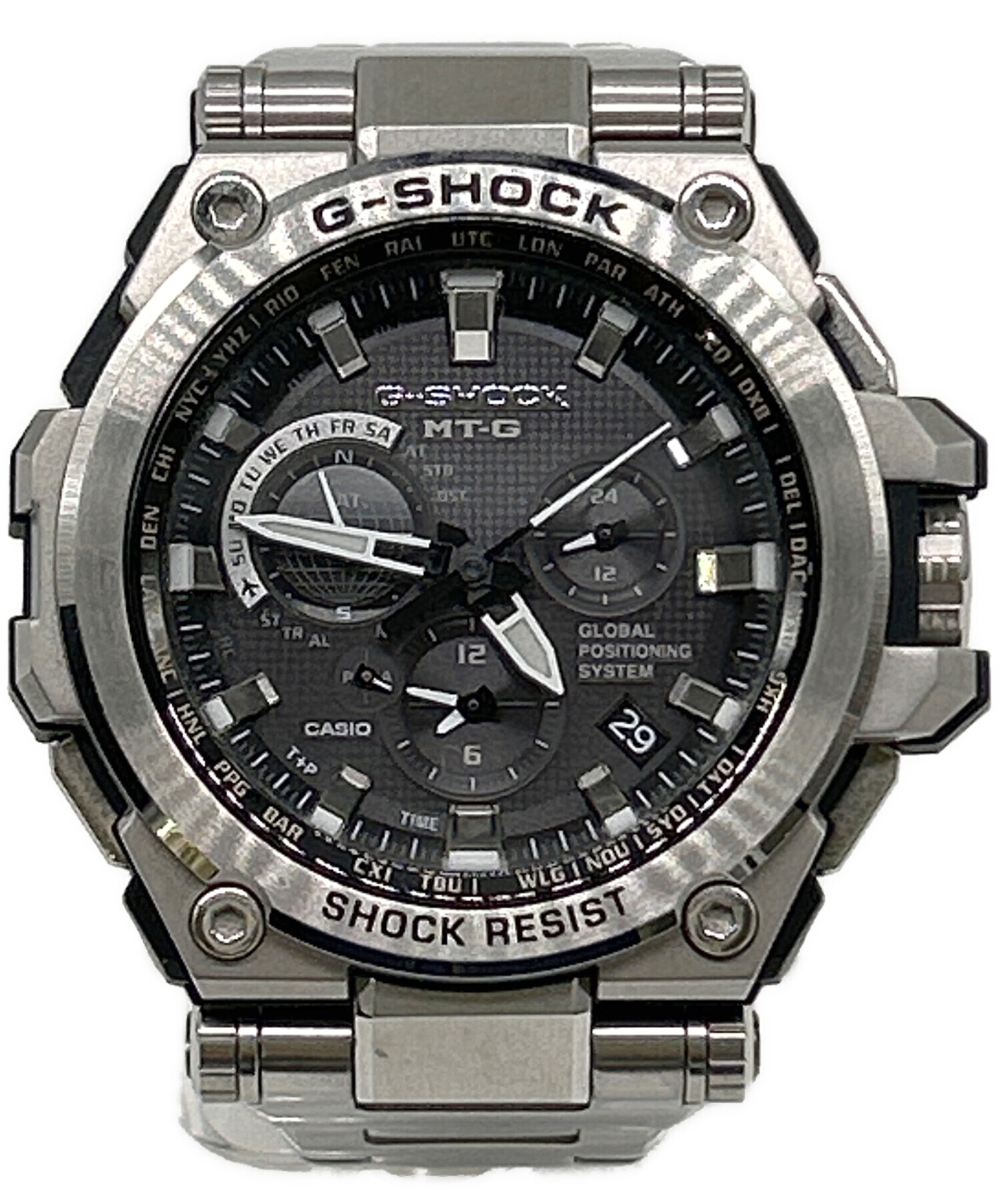 中古・古着通販】CASIO (カシオ) クロノグラフ ブラック｜ブランド 