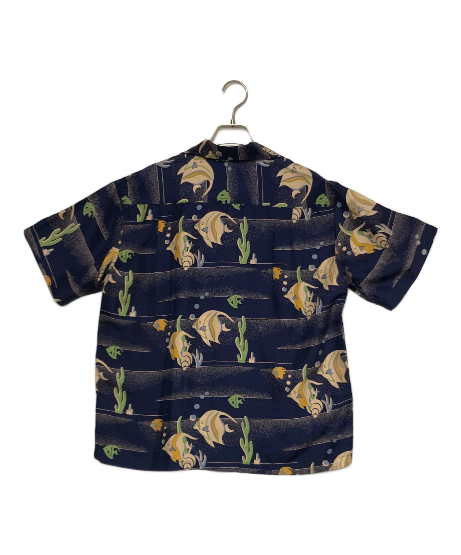 中古・古着通販】Sun Surf (サンサーフ) アロハシャツ ネイビー サイズ