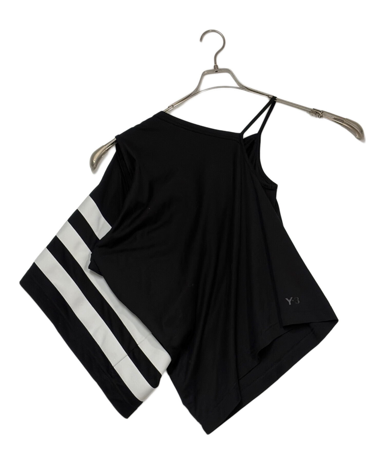 美品！Y-3 レディースタンクトップ2枚セットでお買い得に！Mサイズです。 中古・古着通販】Y-3 (ワイスリー) タンクトップ ブラック×ホワイト