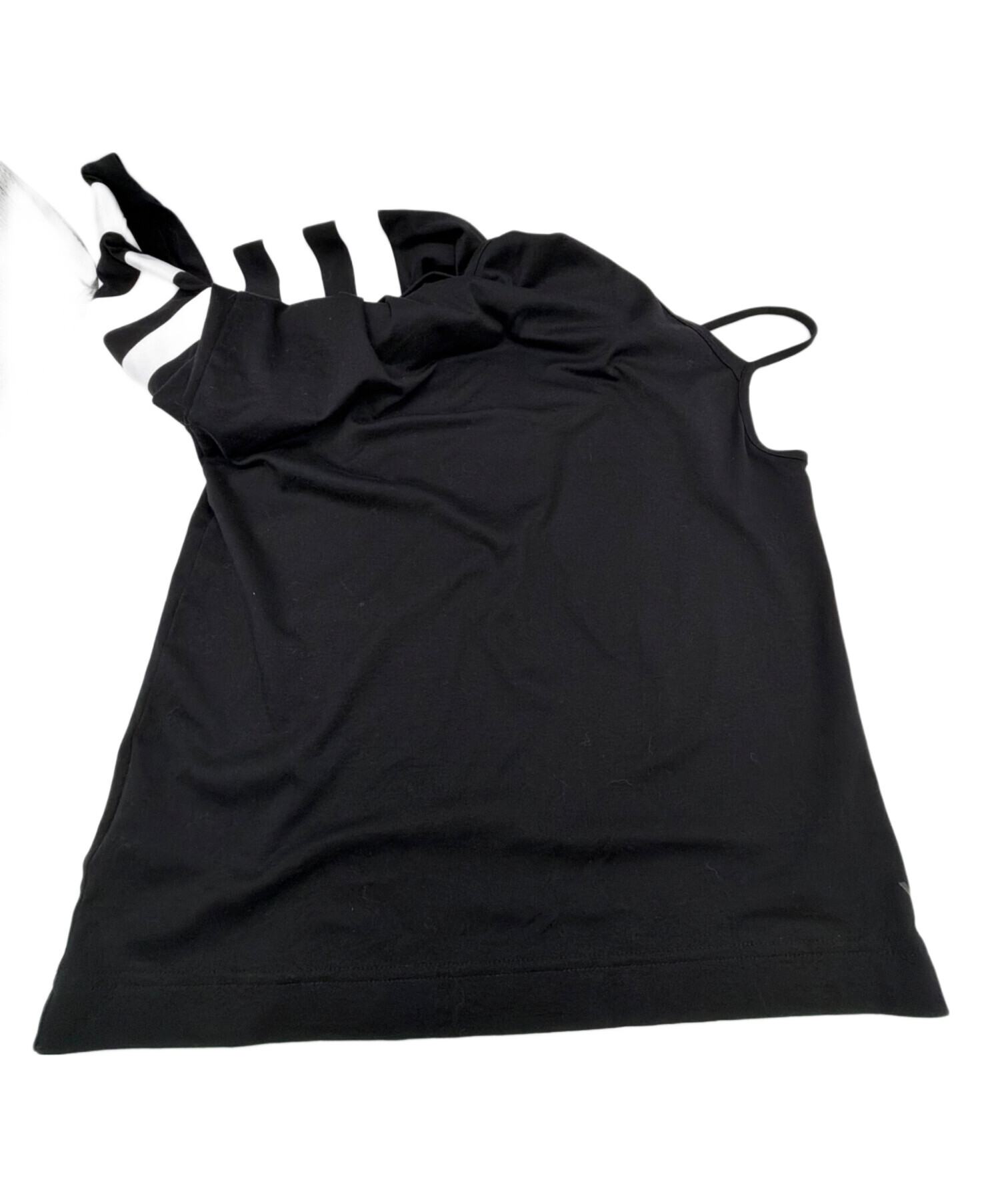 中古・古着通販】Y-3 (ワイスリー) タンクトップ ブラック×ホワイト