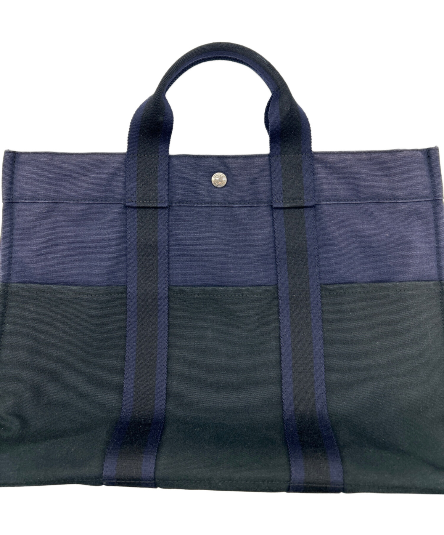 中古・古着通販】HERMES (エルメス) トートバッグ ネイビー｜ブランド 