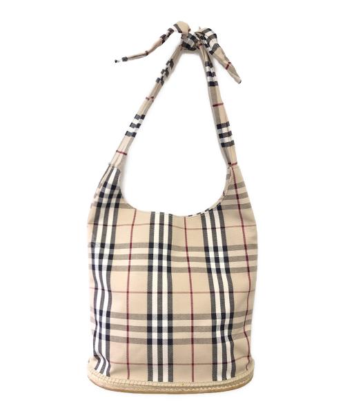 中古・古着通販】BURBERRY (バーバリー) トートバッグ ベージュ