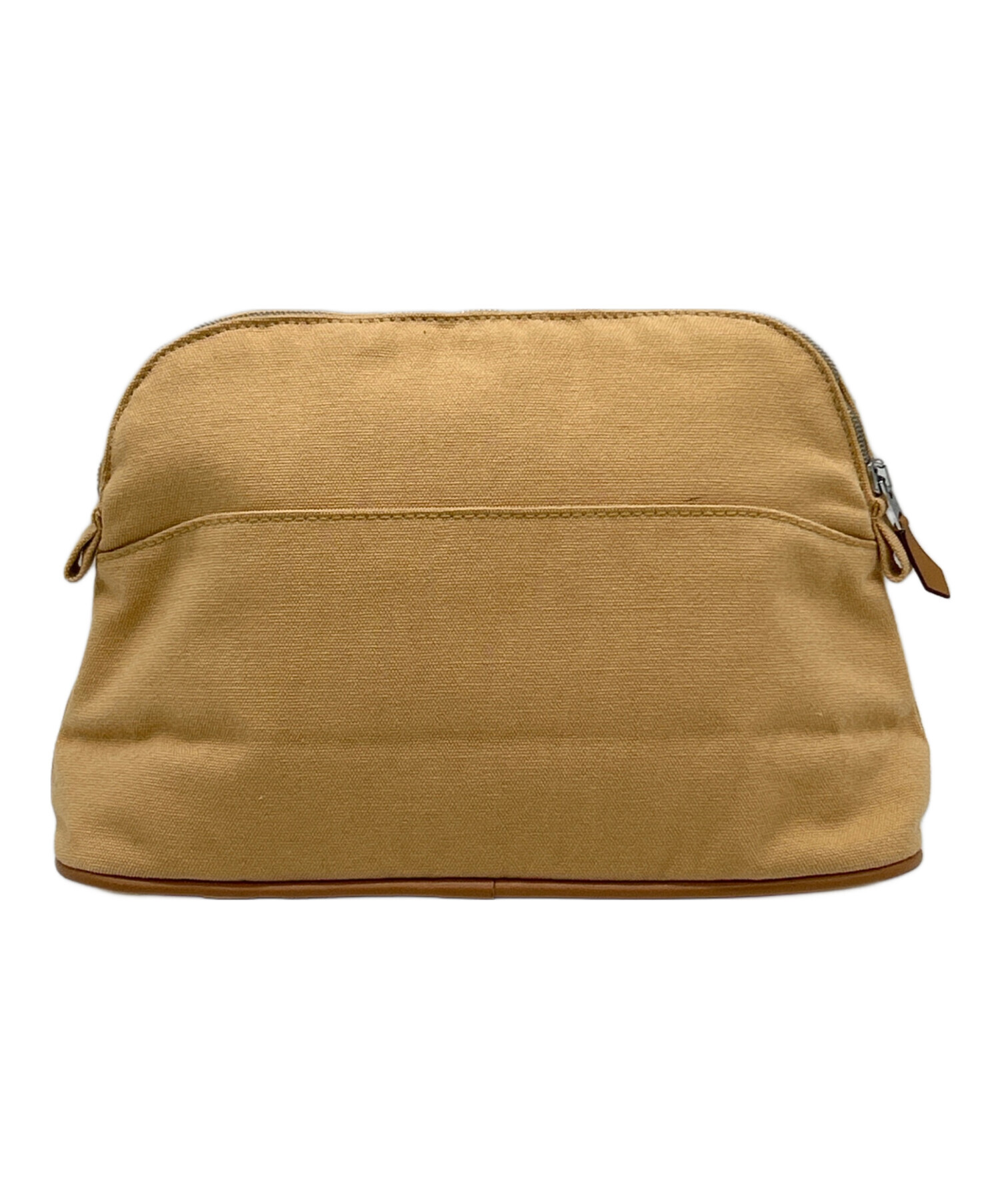 中古・古着通販】HERMES (エルメス) ボリードポーチ25 ベージュ