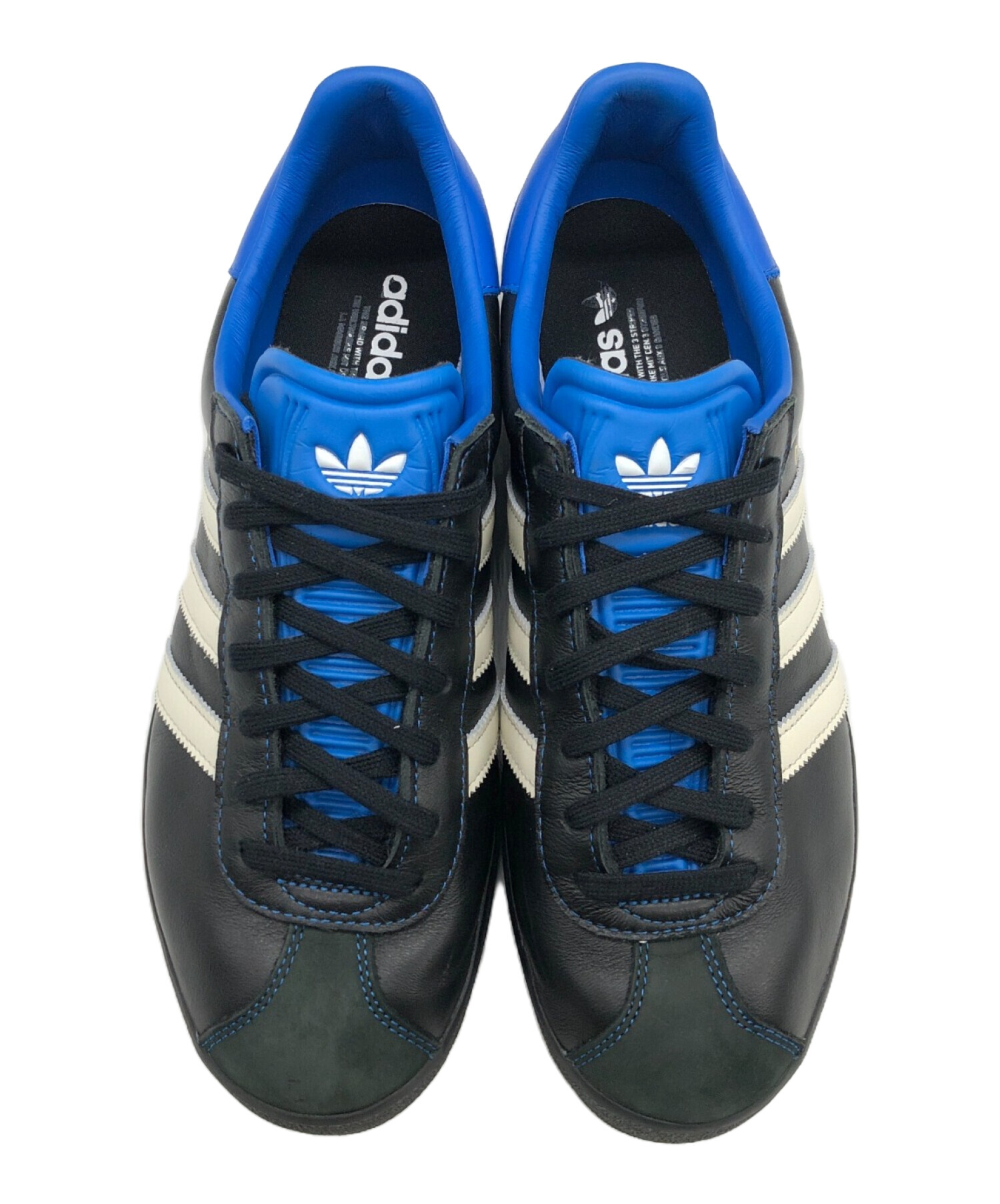 中古・古着通販】adidas (アディダス) スニーカー ブラック×ブルー