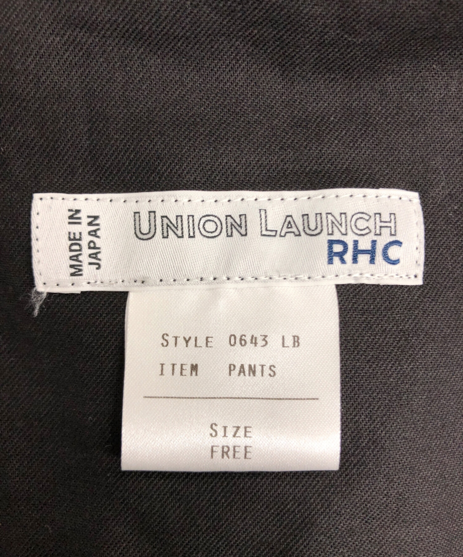 中古・古着通販】UNION LAUNCH (ユニオンランチ) RHC Ron Herman