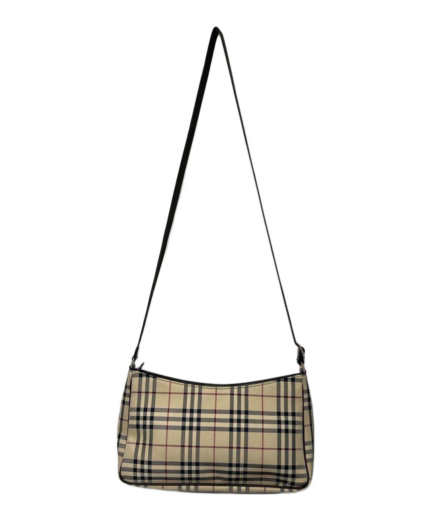 中古・古着通販】BURBERRY (バーバリー) ショルダーバッグ ベージュ 
