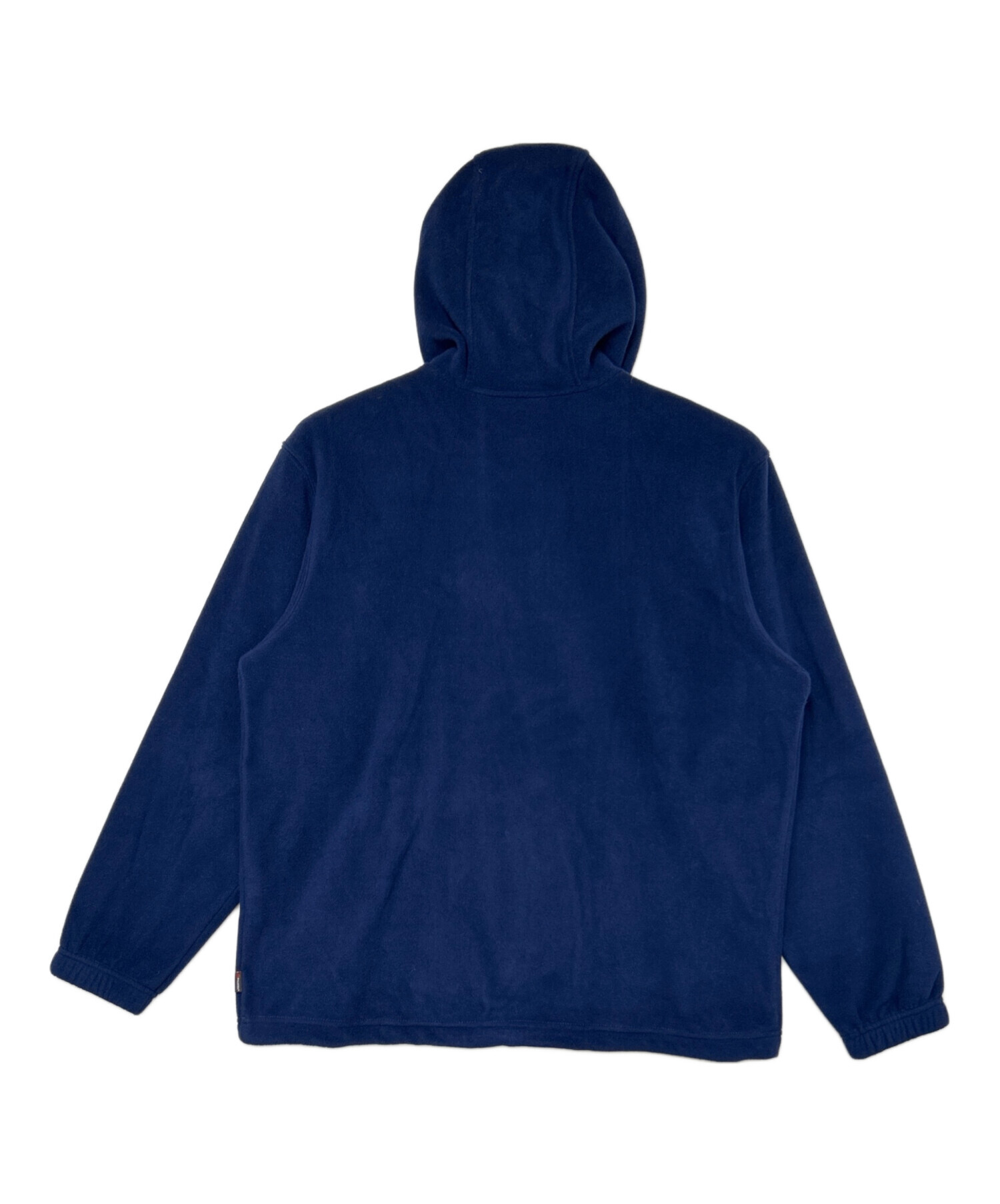 Supreme ネイビー フード付きパーカー 中古・古着通販】SUPREME (シュプリーム) プルオーバーパーカー