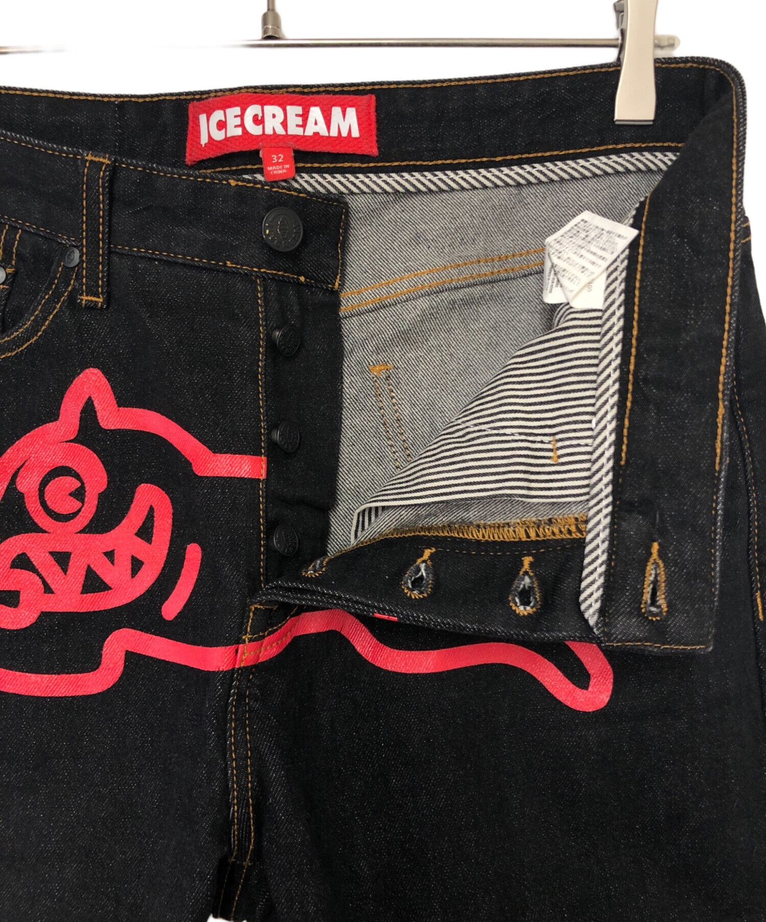 中古・古着通販】ICE CREAM (アイスクリーム) デニムパンツ インディゴ