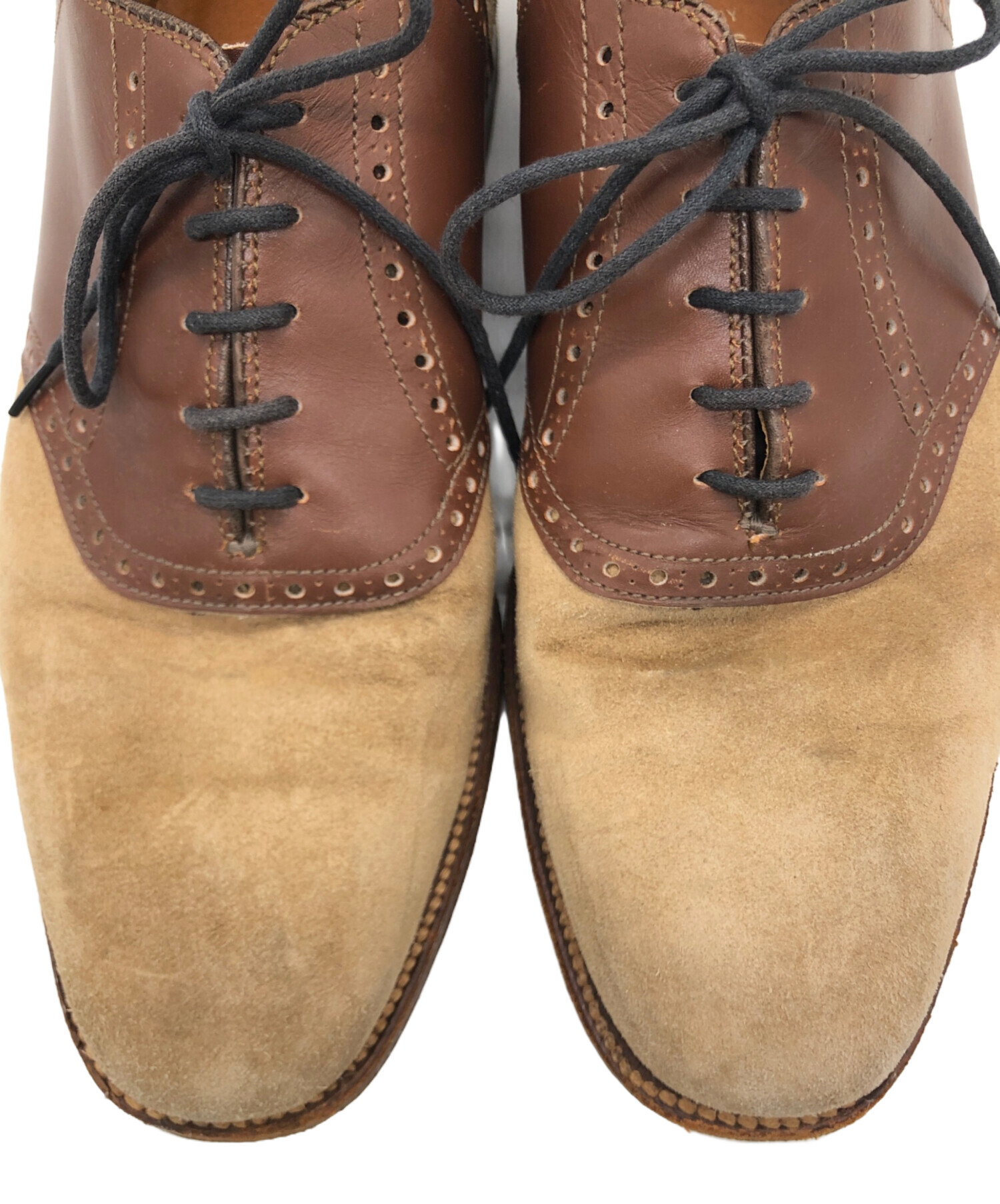 Alden ダークブラウン レースアップ ドレスシューズ　金額下げます7.9.7 ALDEN（オールデン）ドレスシューズ/ダークブラウン/状態ランクB をお