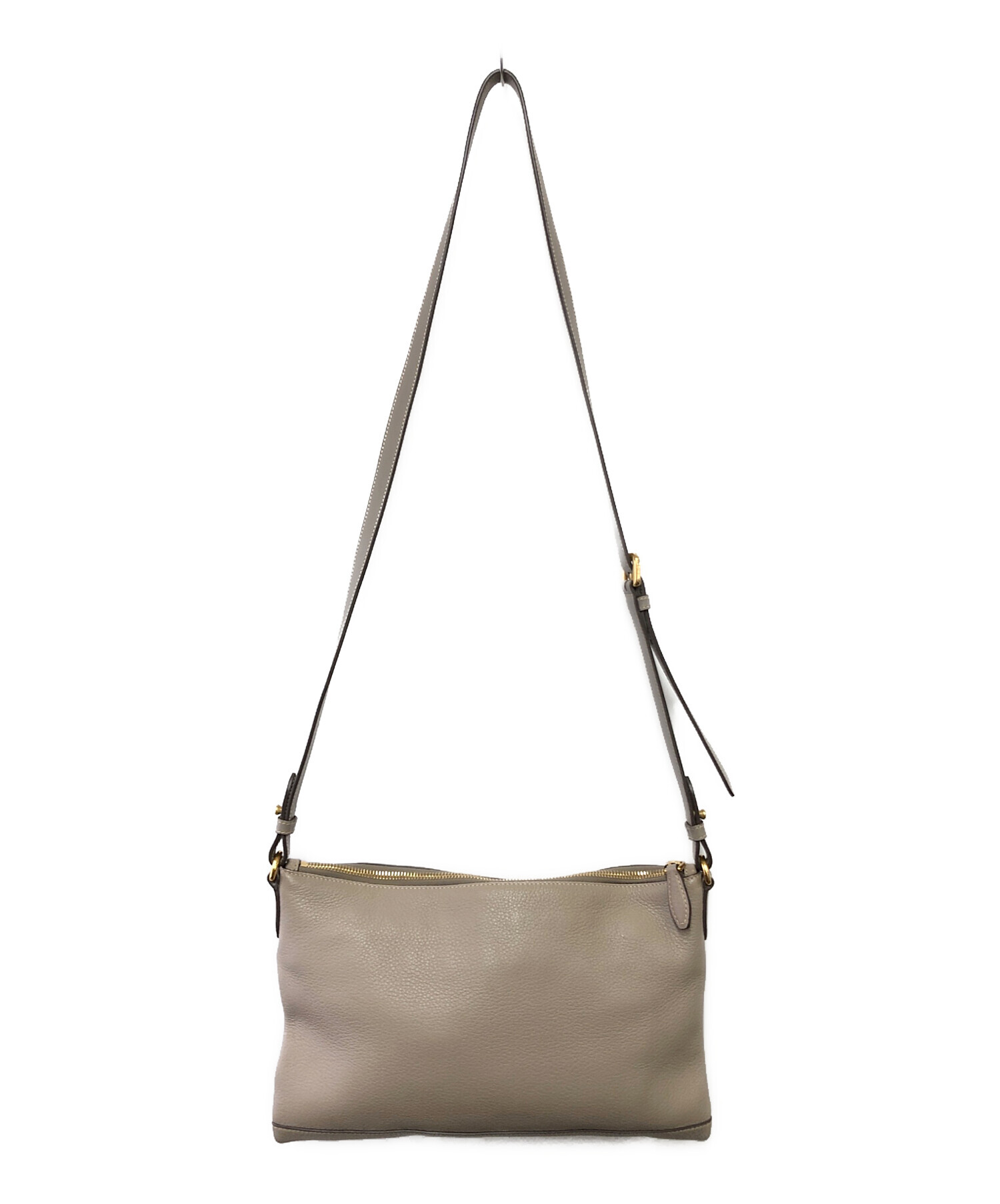 中古・古着通販】PRADA (プラダ) ショルダーバッグ ベージュ｜ブランド