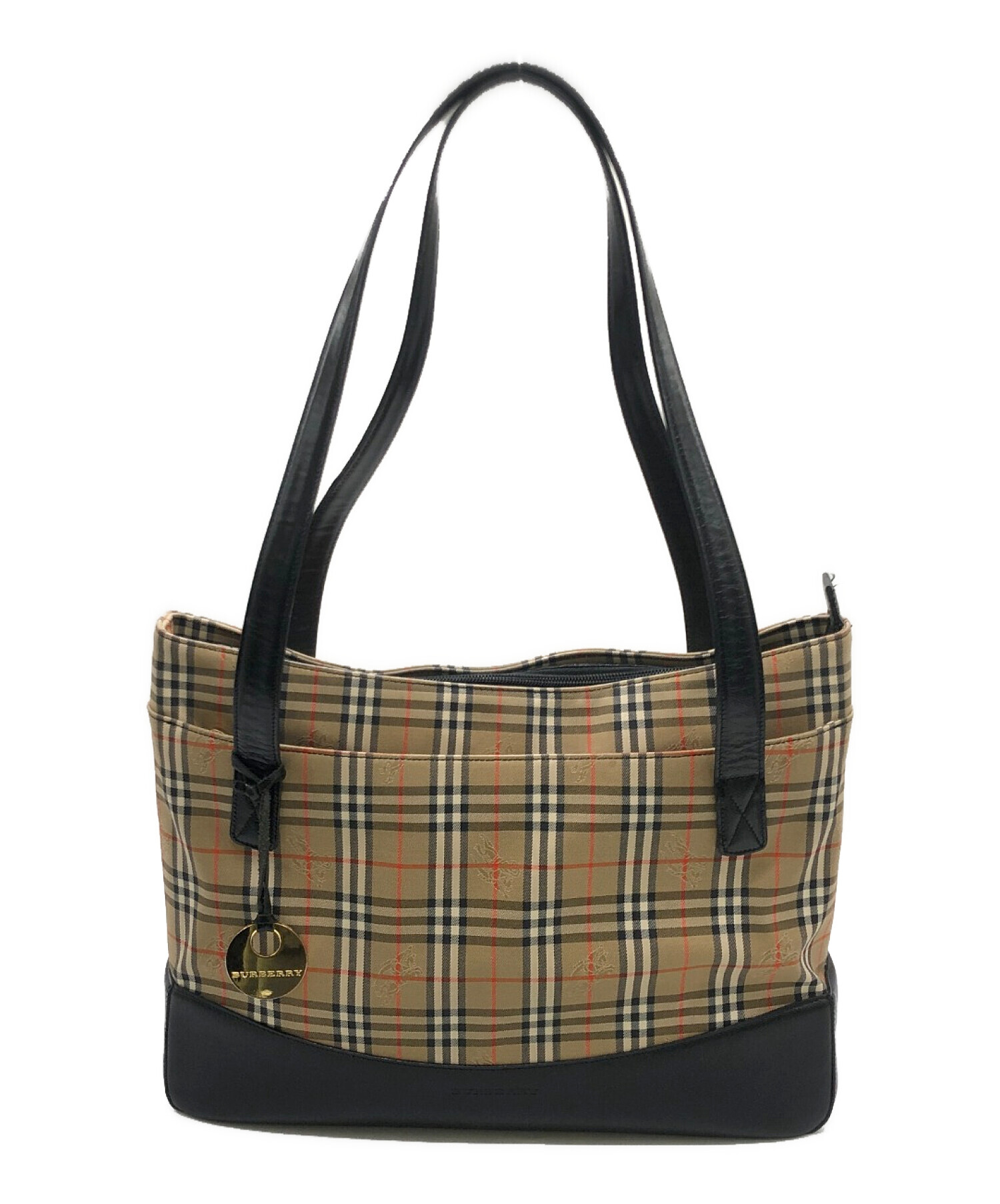 中古・古着通販】BURBERRY (バーバリー) ショルダートートバッグ 