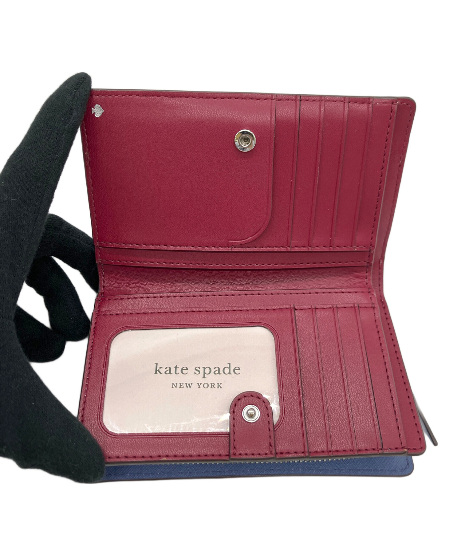 中古・古着通販】Kate Spade (ケイトスペード) 2つ折り財布 ラベンダー