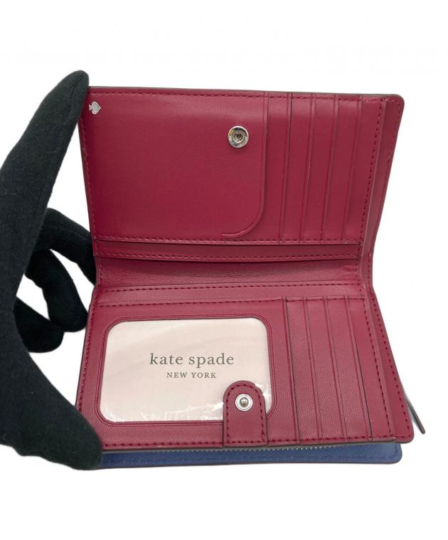 ケイトスペードラベンダー 長財布 未使用品 中古・古着通販】Kate Spade (ケイトスペード) 2つ折り財布 ラベンダー