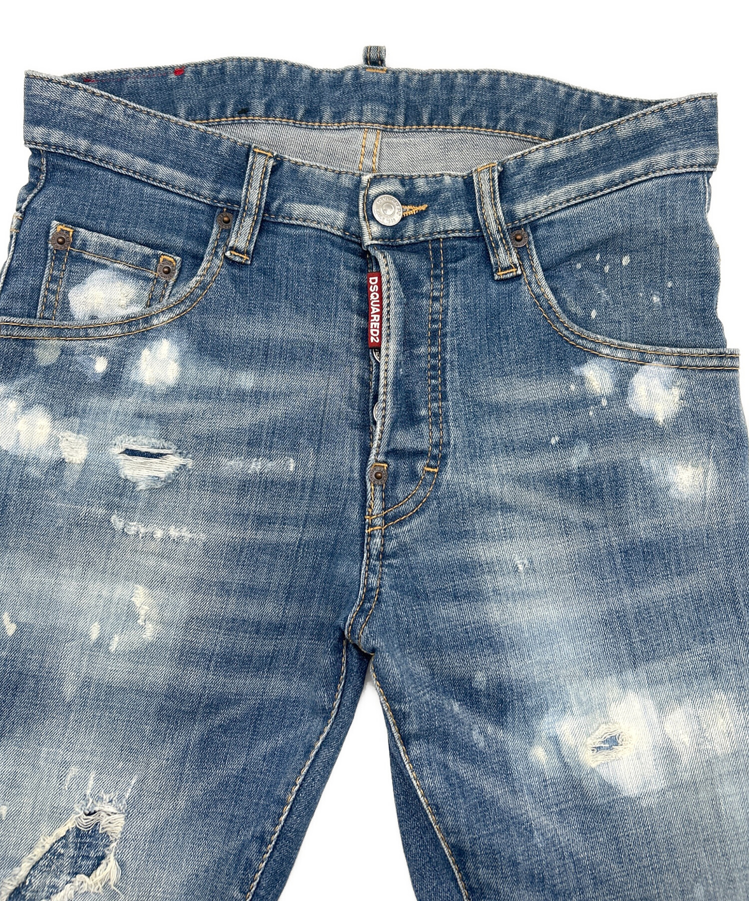 中古・古着通販】DSQUARED2 (ディースクエアード) デニムパンツ